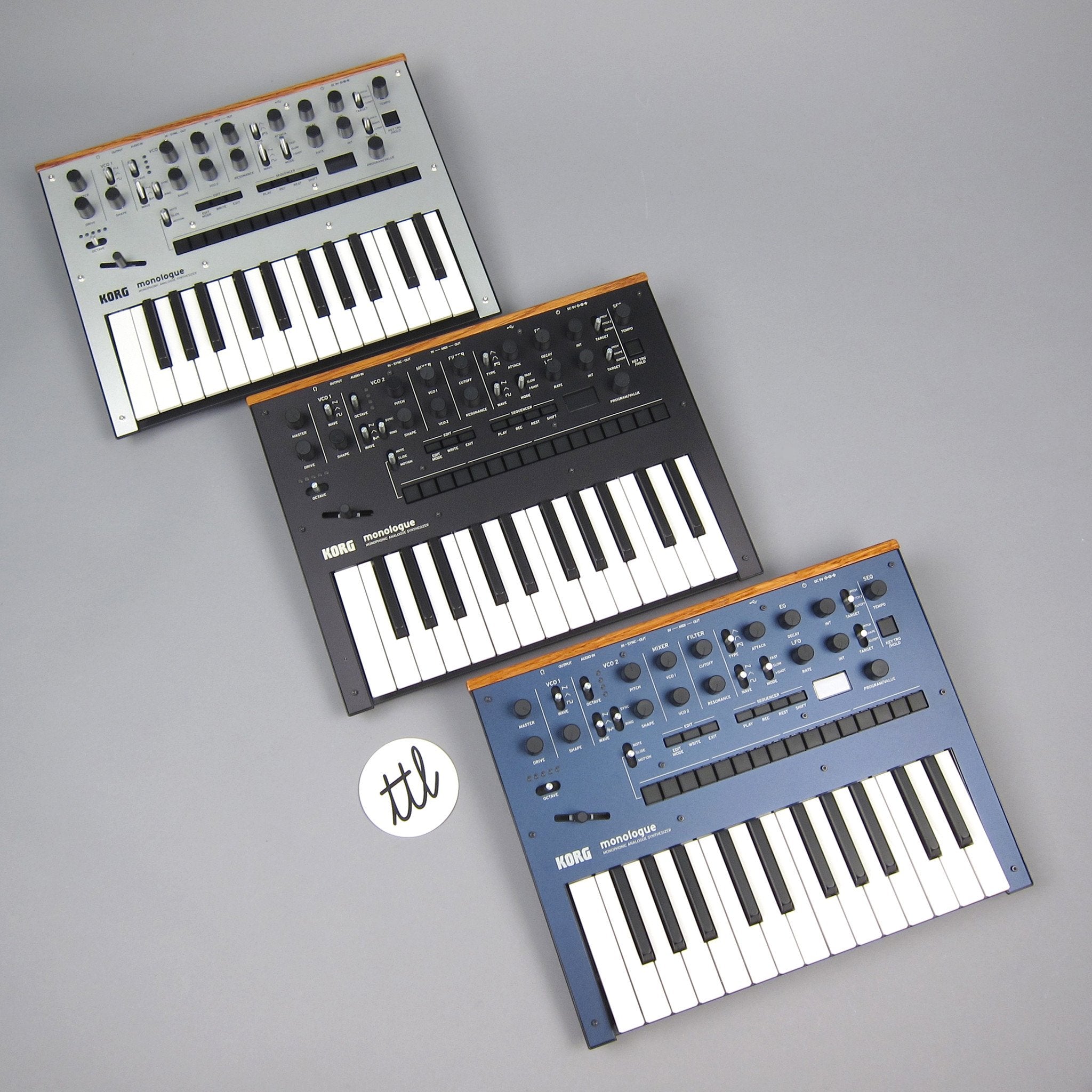 Korg: Monologue Monophonic Analog Synthesizer - Black