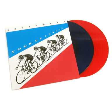 Kraftwerk: Tour de France (Indie Exclusive Blue & Red Colored Vinyl) Vinyl LP
