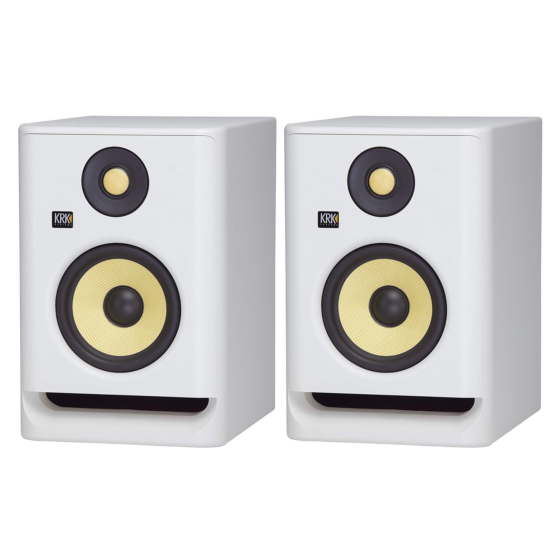 KRK: Rokit RP5 G4 Pro Studio Monitors - Pair / White