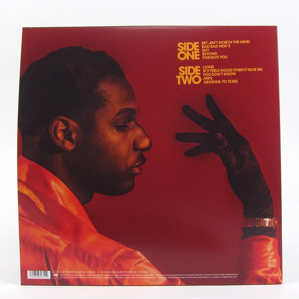 Leon Bridges: Good Thing (180g Colored Vinyl) Vinyl LP