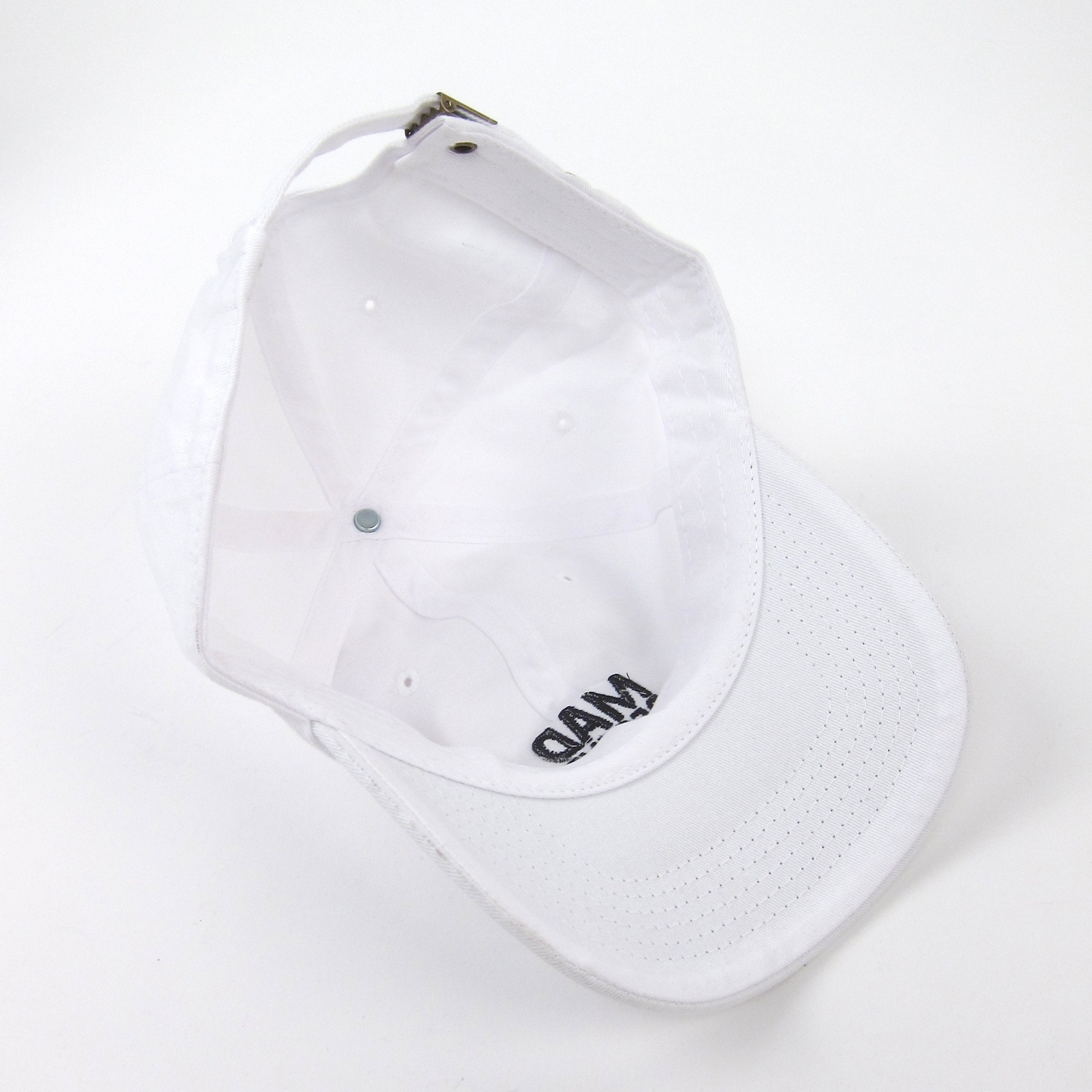 Mad Decent: Main Logo Dad Hat - White