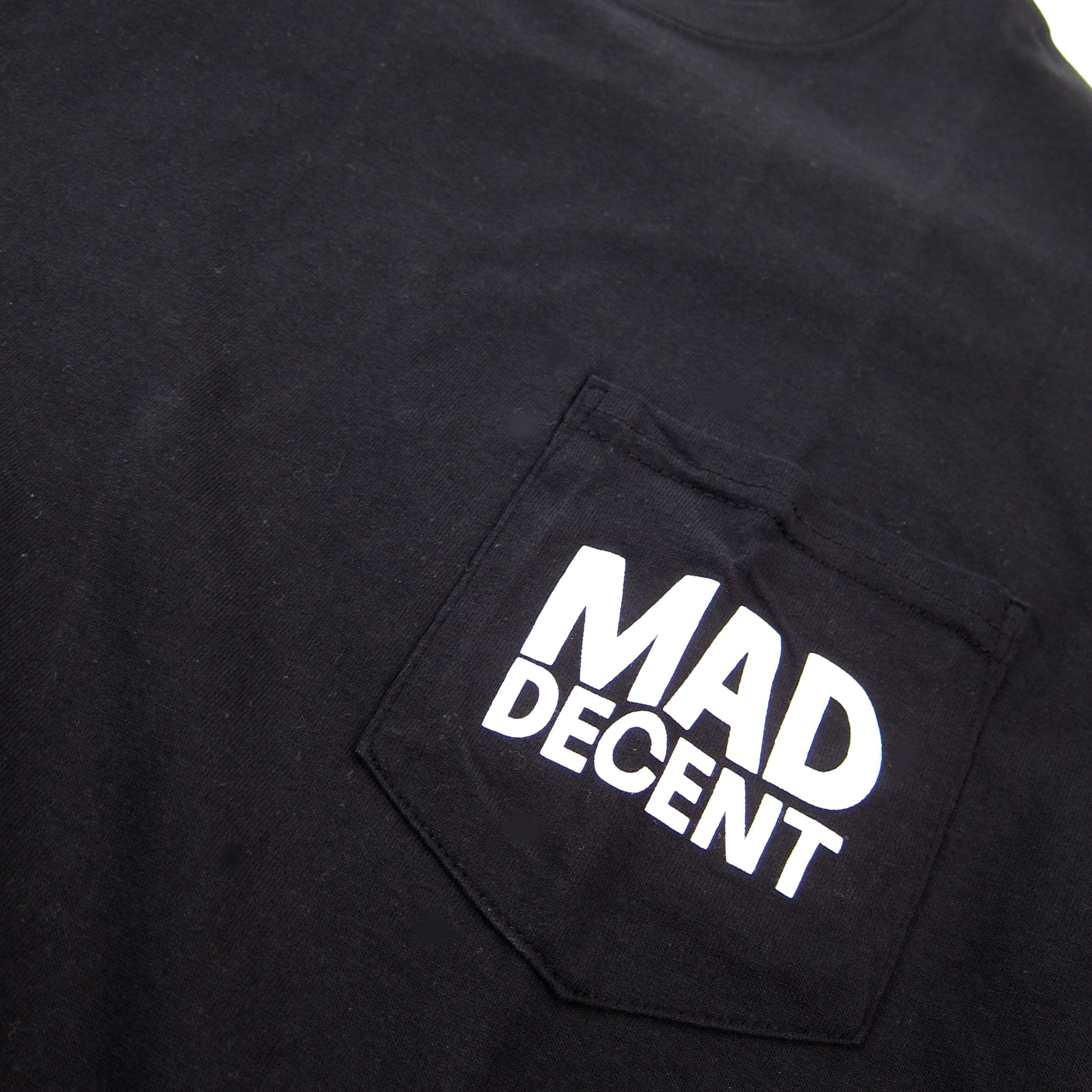 Mad Decent: Main Logo Pocket Shirt - Black