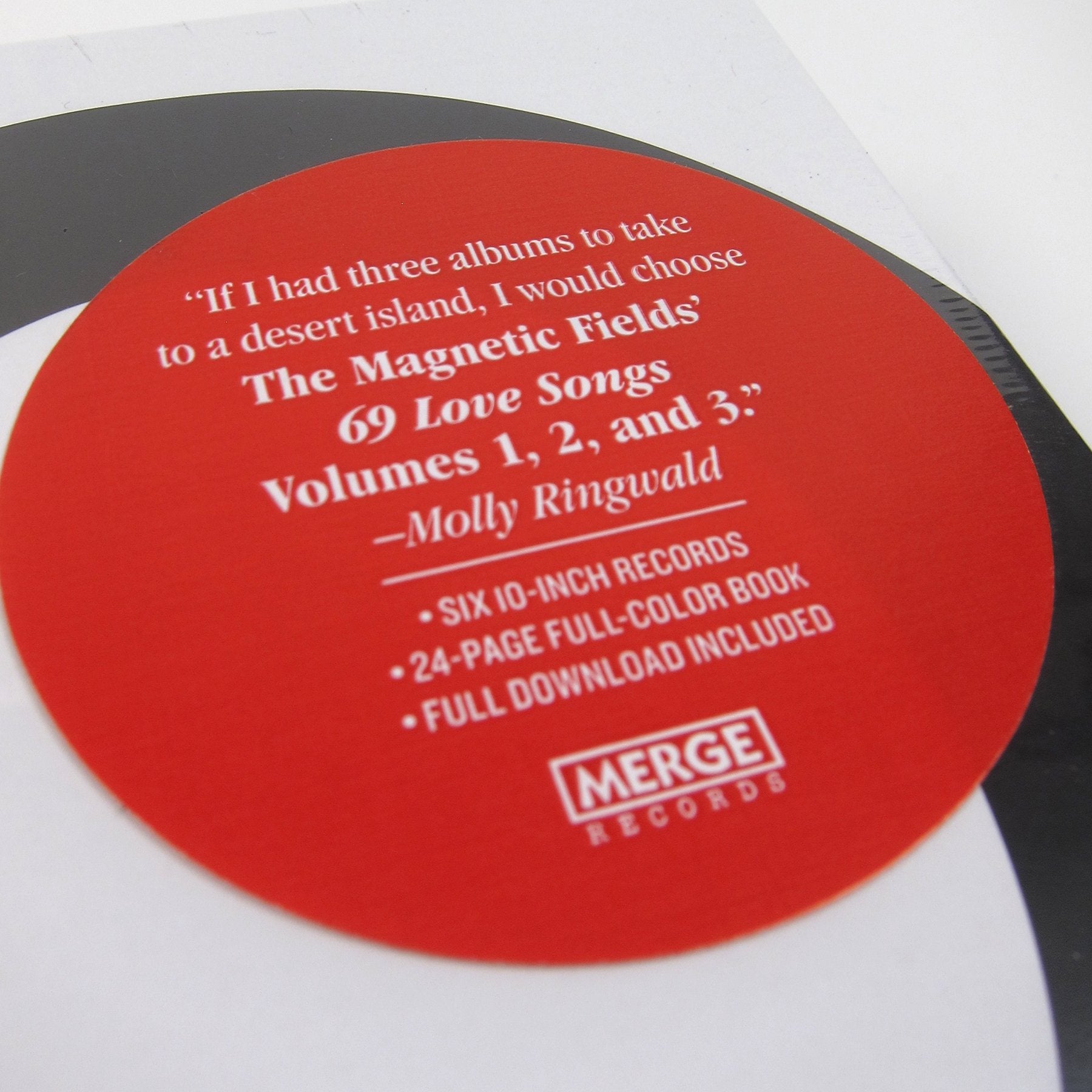 Magnetic Fields: 69 Love Songs Vinyl 6x10" Boxset