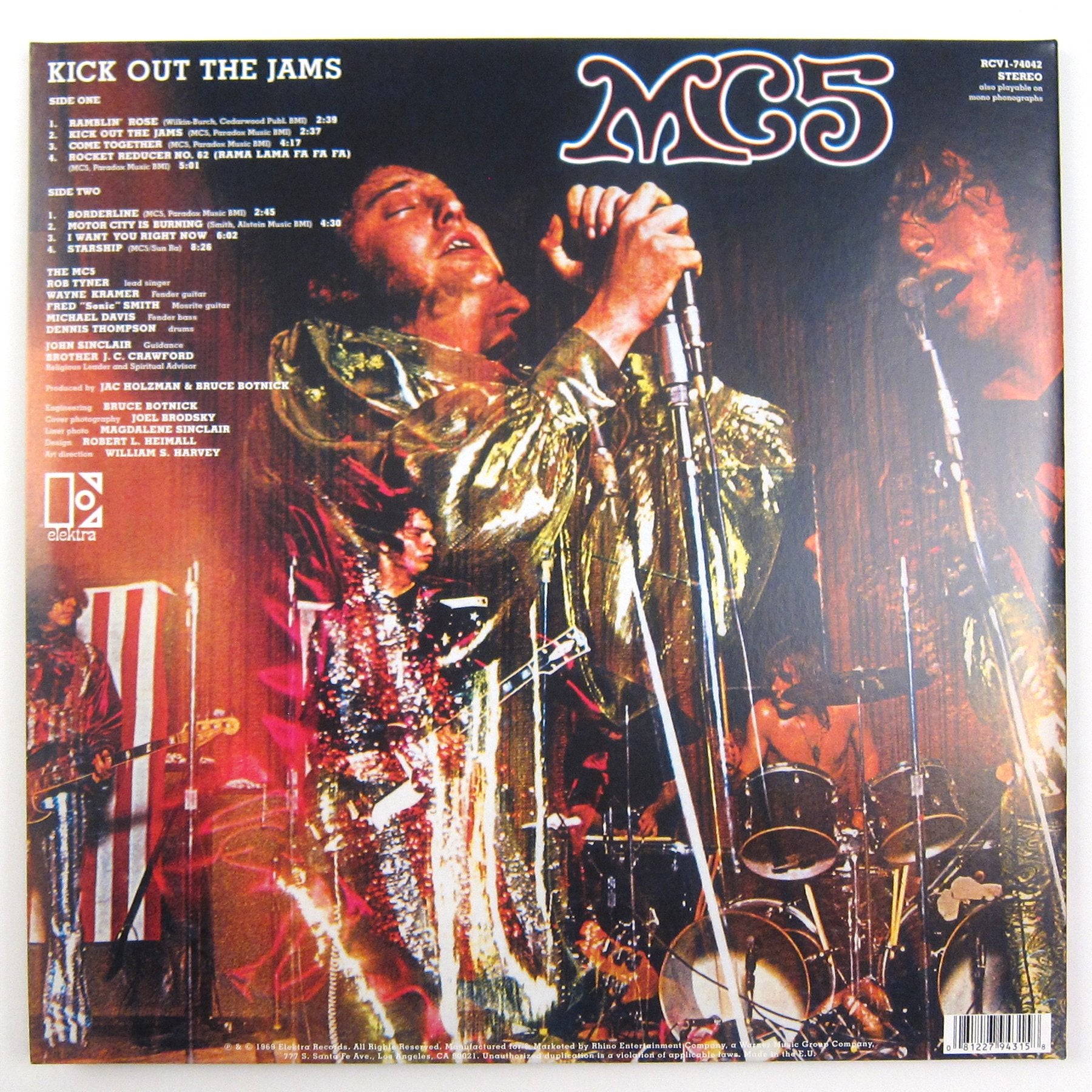 MC5: Kick Out The Jams (Colored Vinyl) Vinyl LP