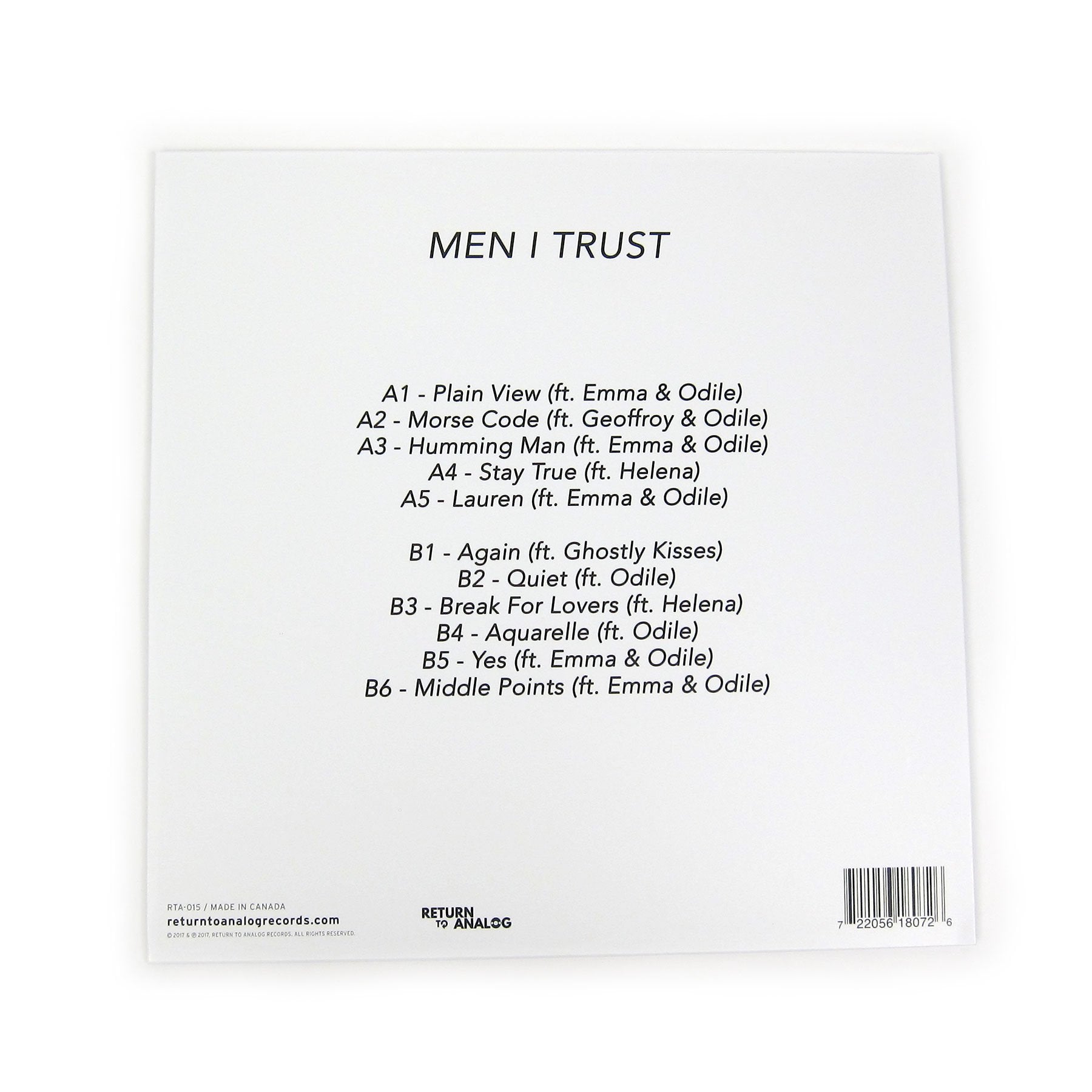 Men I Trust: Men I Trust (Random Colored Vinyl) Vinyl LP