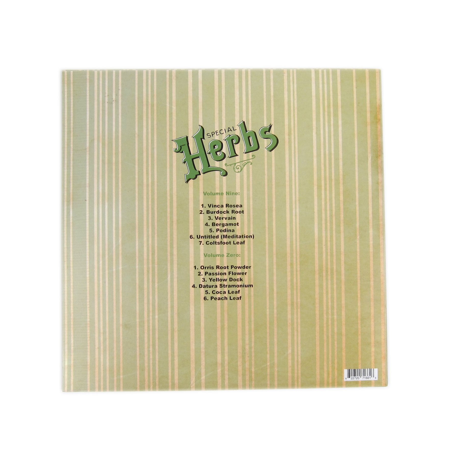 MF Doom: Special Herbs Volumes 9&0 Vinyl 2LP