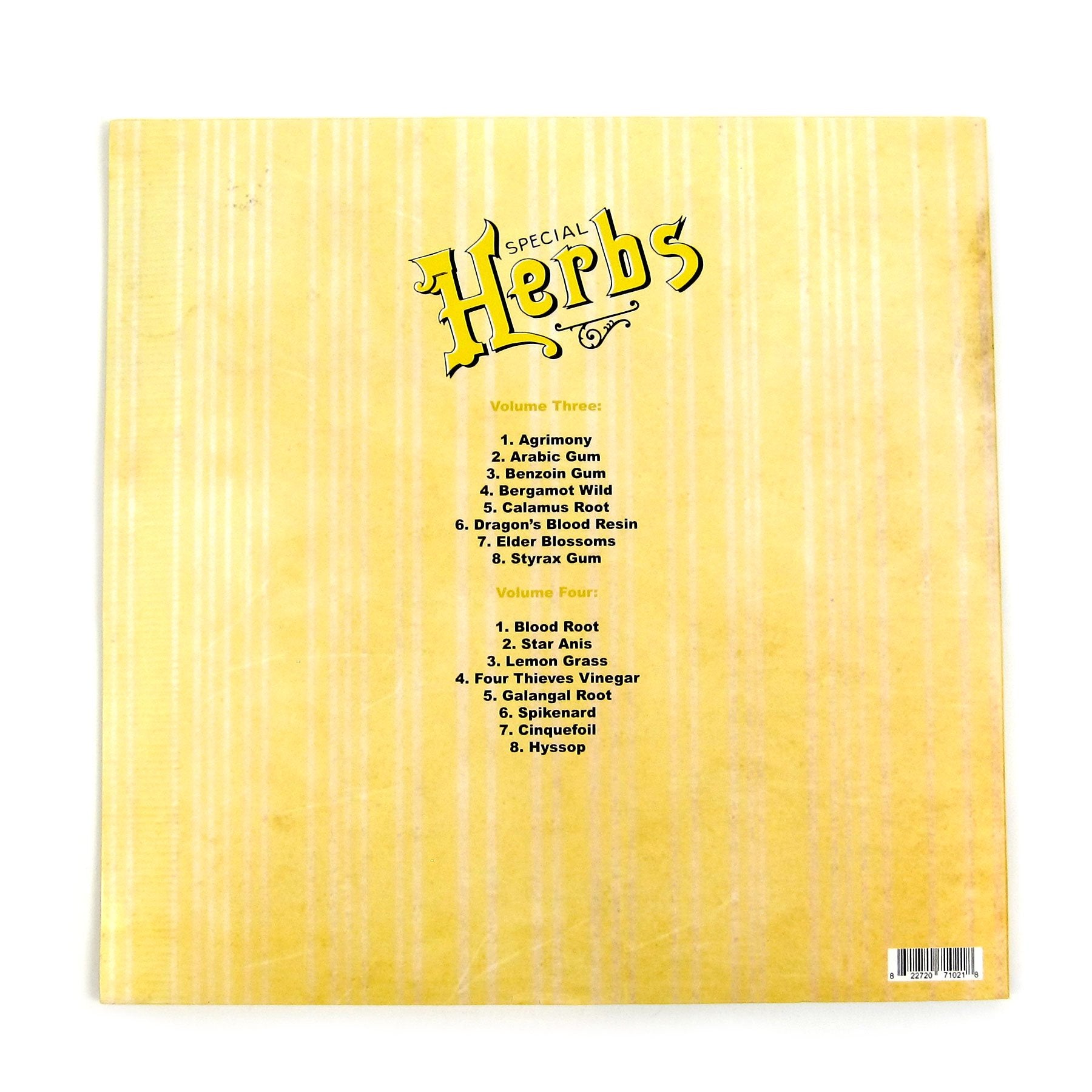 MF Doom: Special Herbs Volumes 3&4 Vinyl 2LP