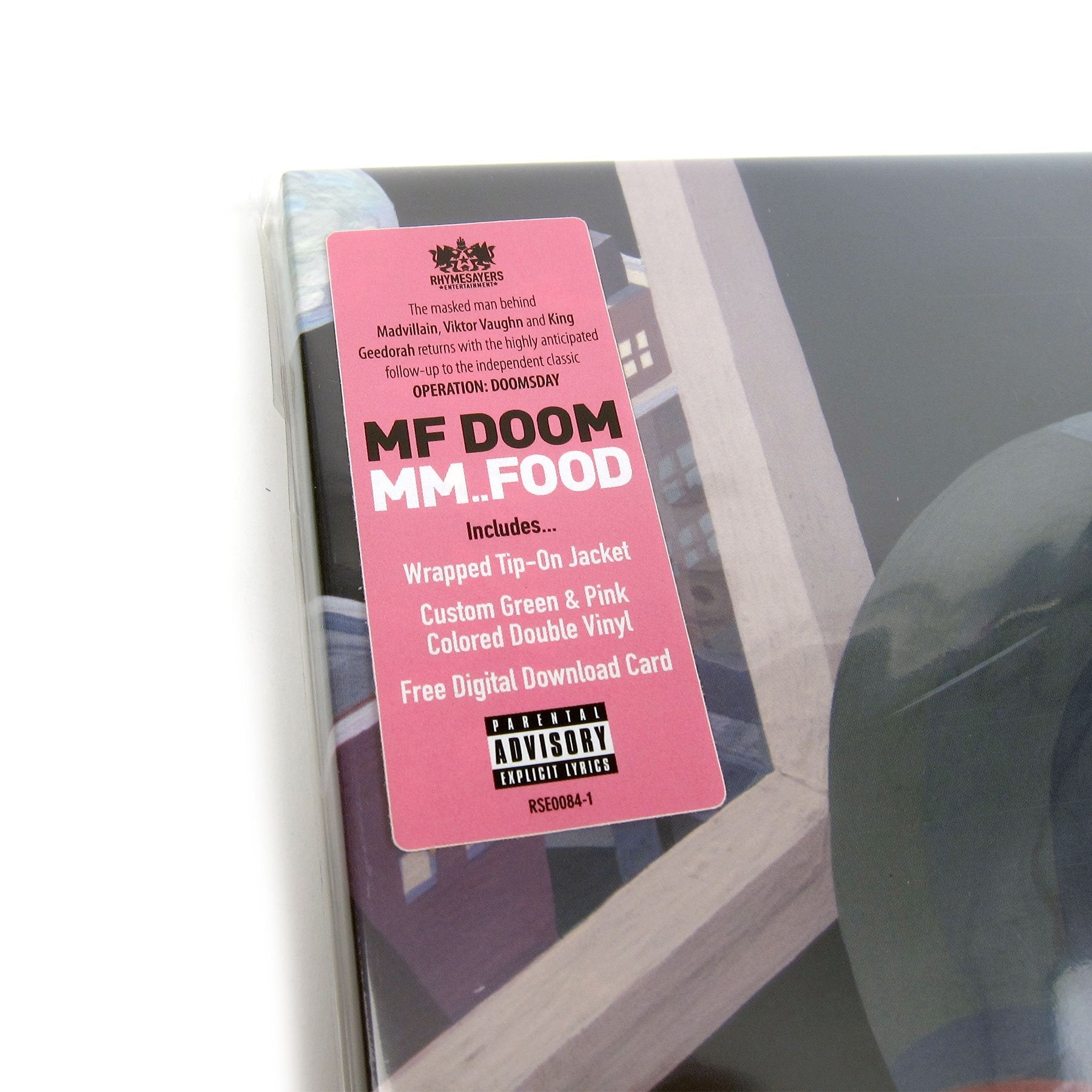 MF Doom: MM..Food (Colored Vinyl) Vinyl 2LP - LIMIT 2 PER CUSTOMER
