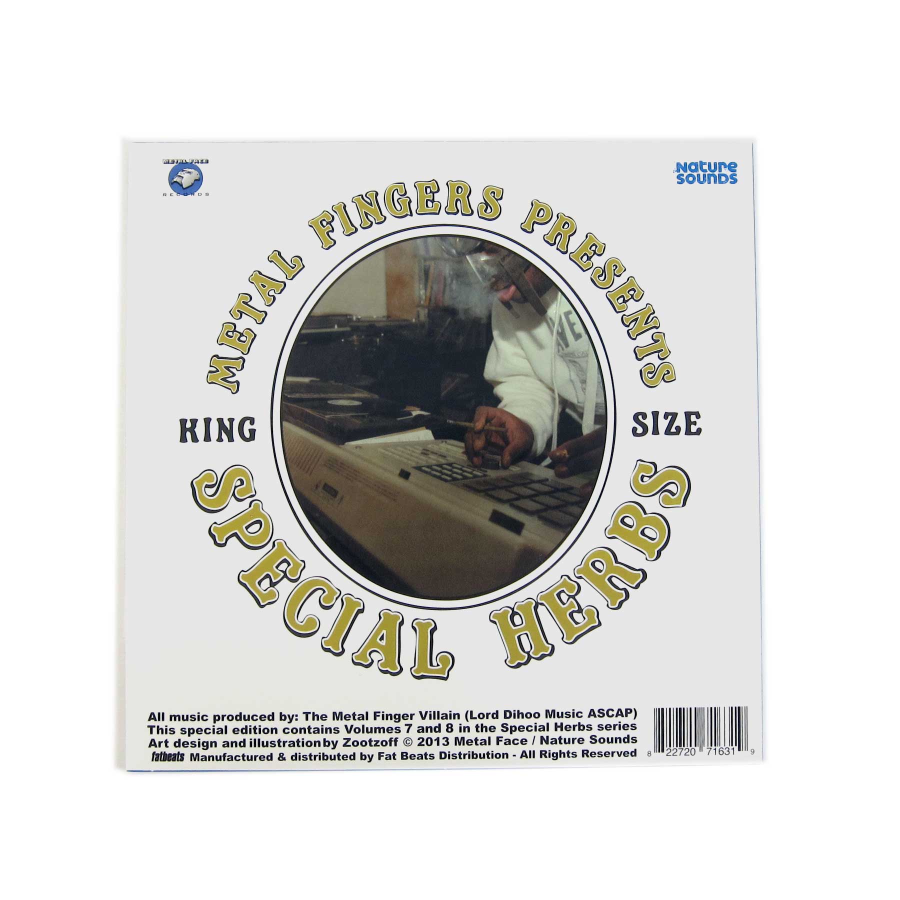 MF Doom: Special Herbs Volumes 7&8 Vinyl 2LP