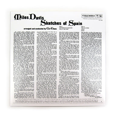Miles Davis: Sketches Of Spain (Mono 180g) Vinyl LP