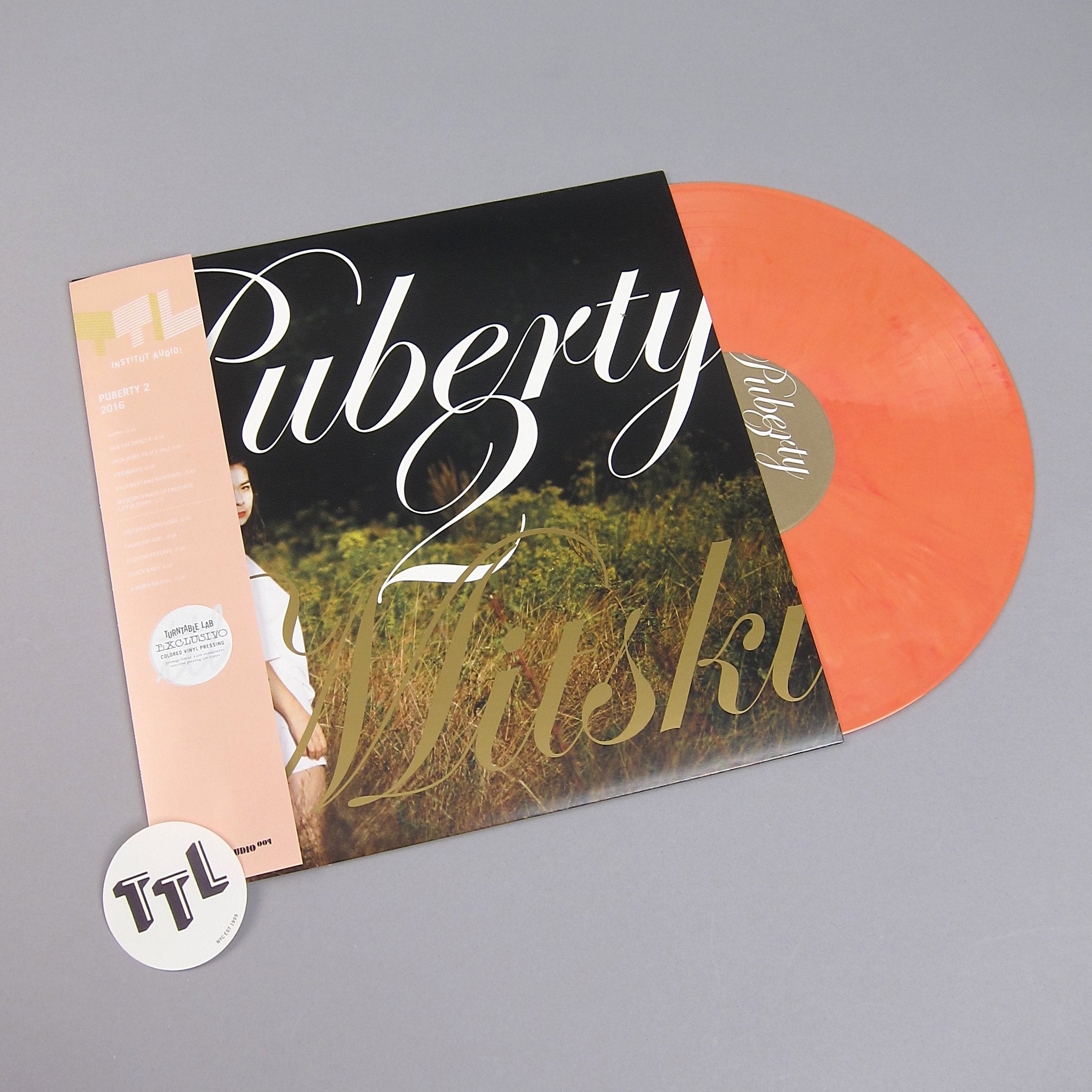 Mitski: Puberty 2 (Peach Colored Vinyl) Vinyl LP - Turntable Lab Exclusive