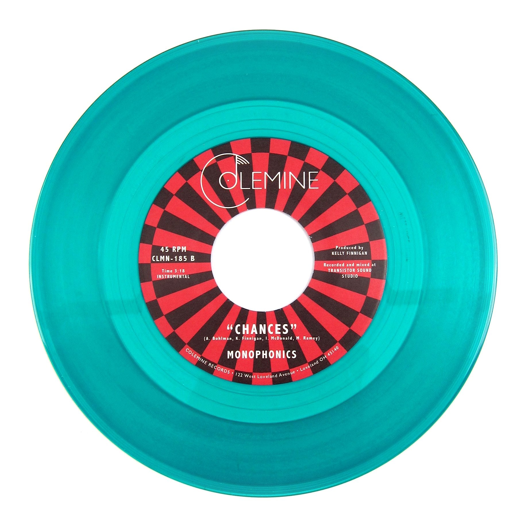 Monophonics: Chances (Colored Vinyl) Vinyl 7"