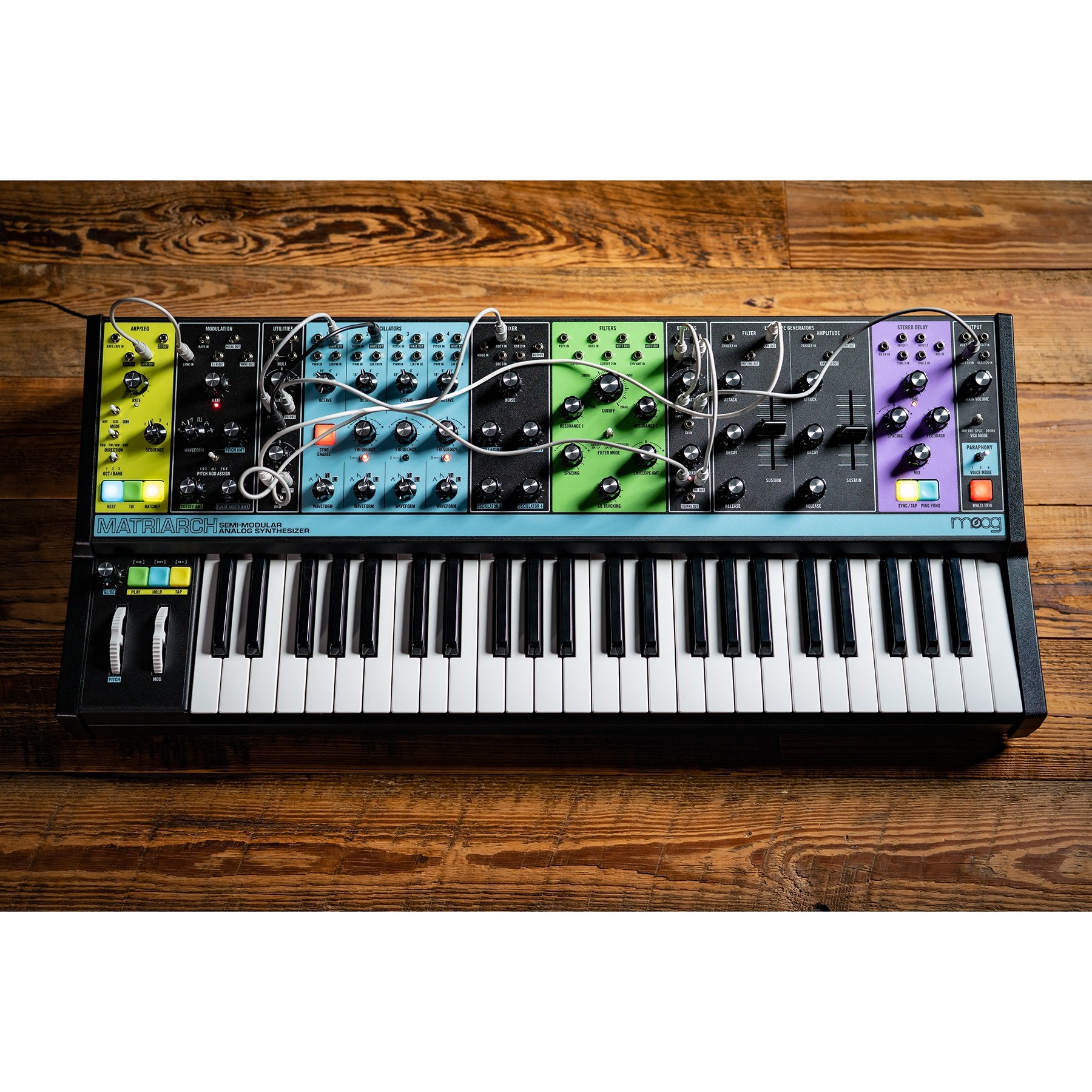 Moog: Matriarch Analog Semi-Modular Synthesizer