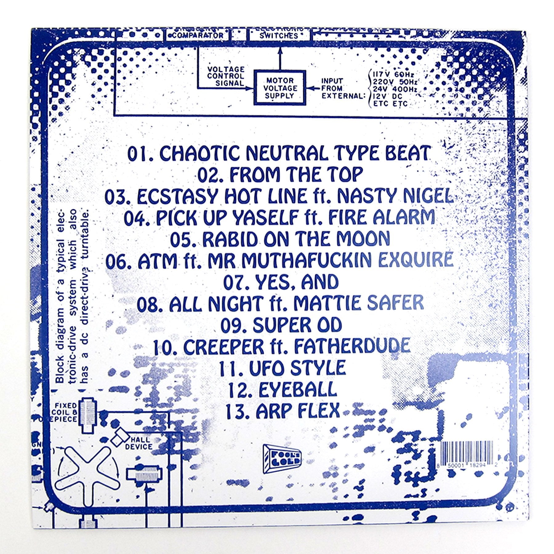 Nick Catchdubs: UFO (Colored Vinyl) Vinyl LP