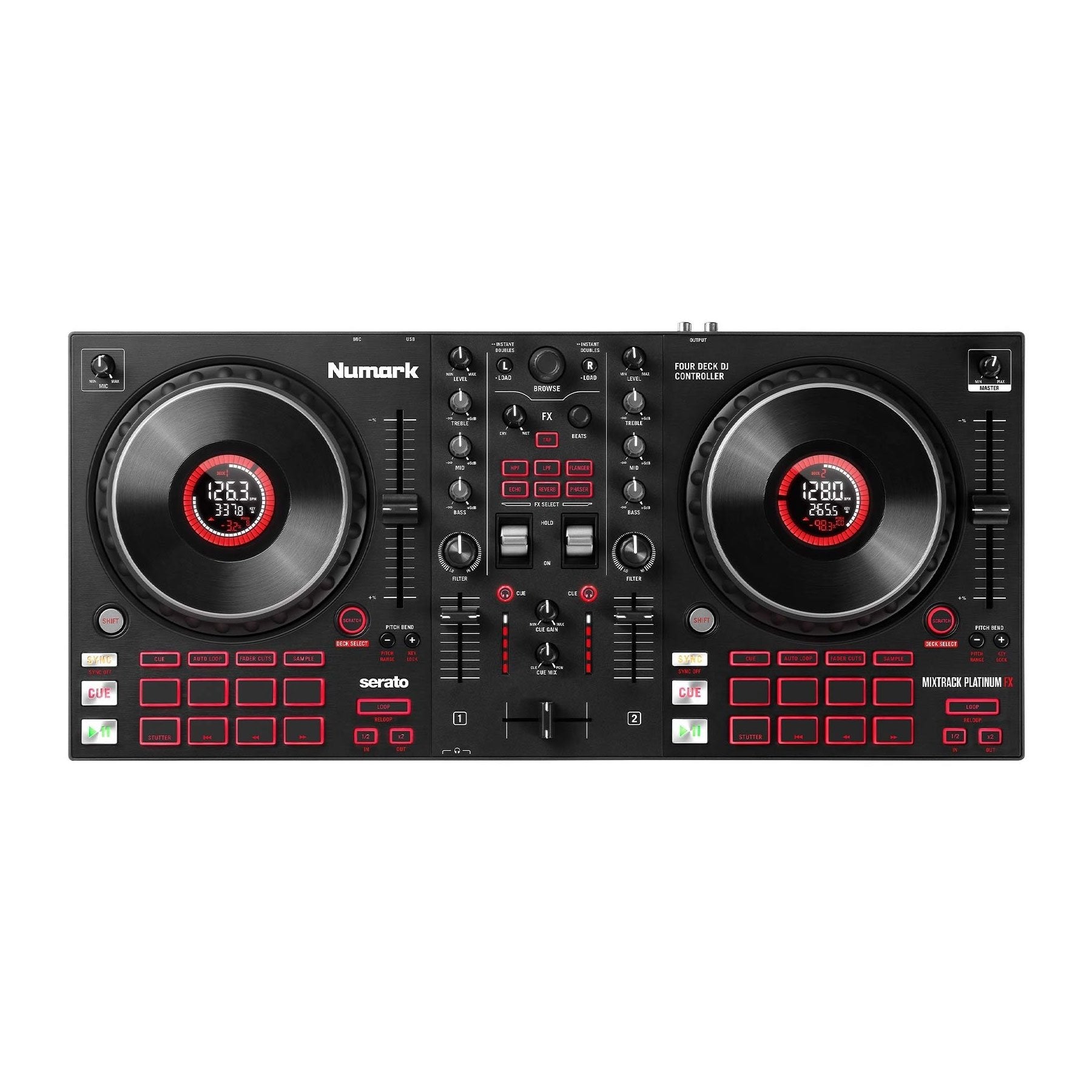 Numark: Mixtrack Platinum FX 4-Deck DJ Controller