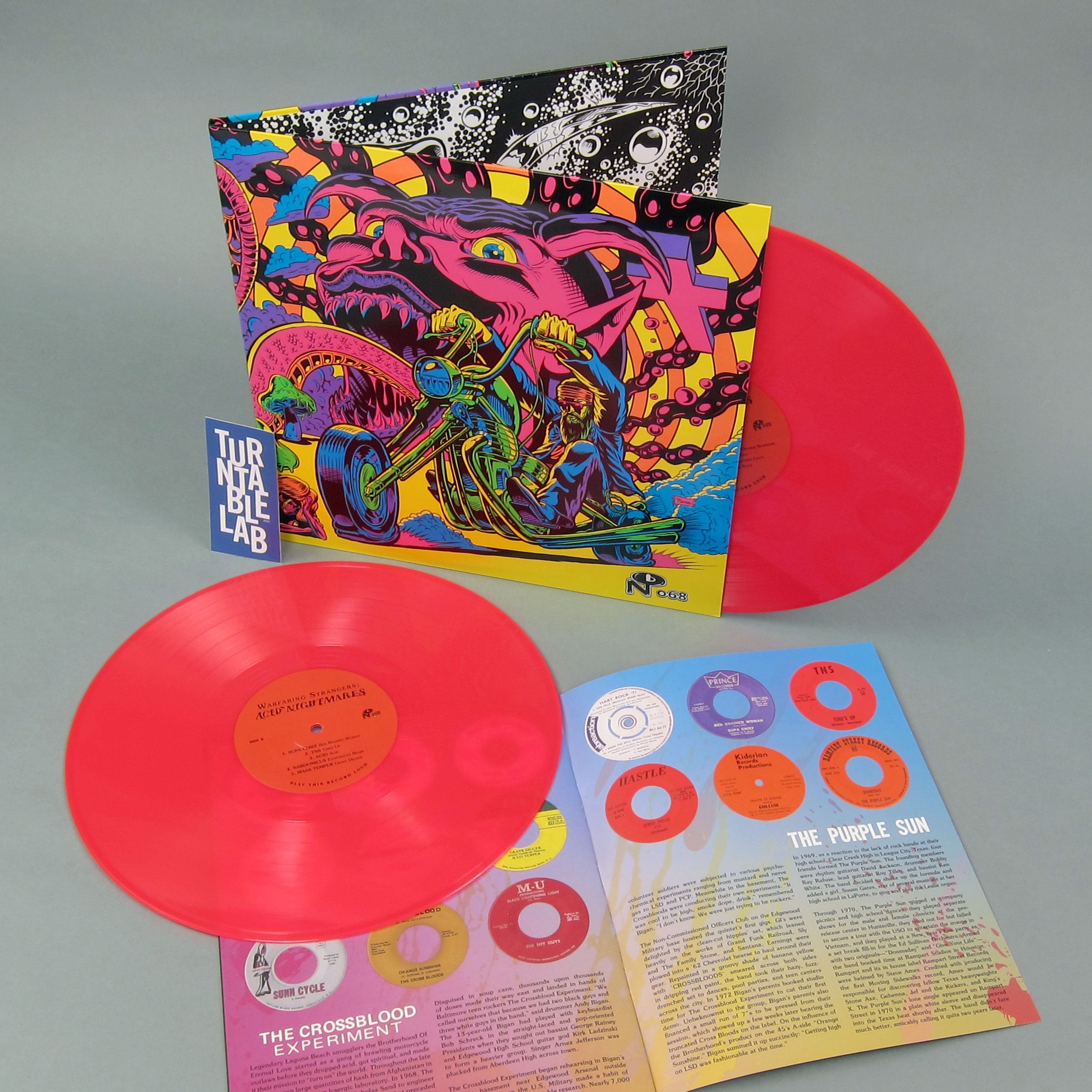 Numero Group: Warfaring Strangers - Acid Nightmares (Pink Colored Vinyl) Vinyl 2LP