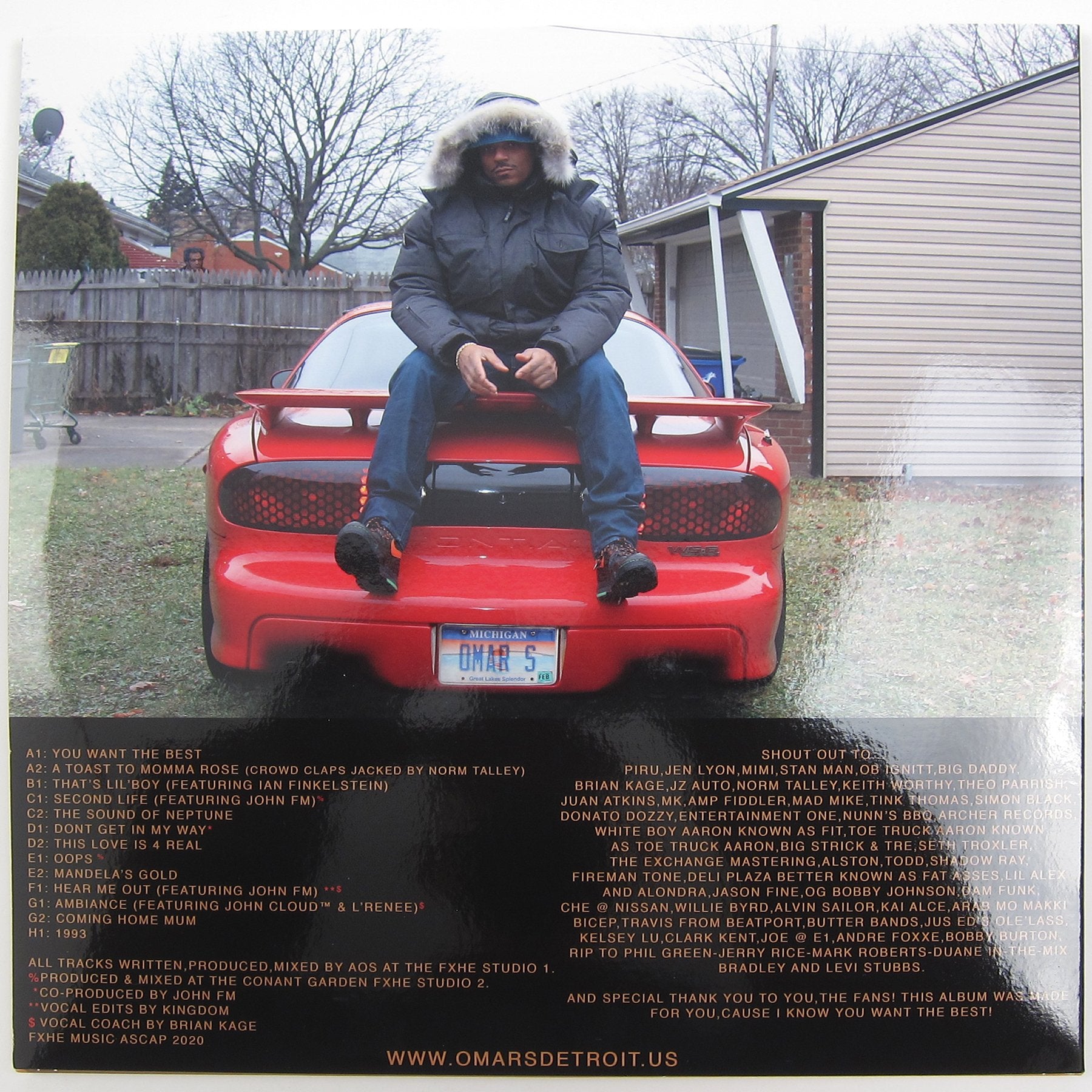 Omar-S: You Want Vinyl 4LP