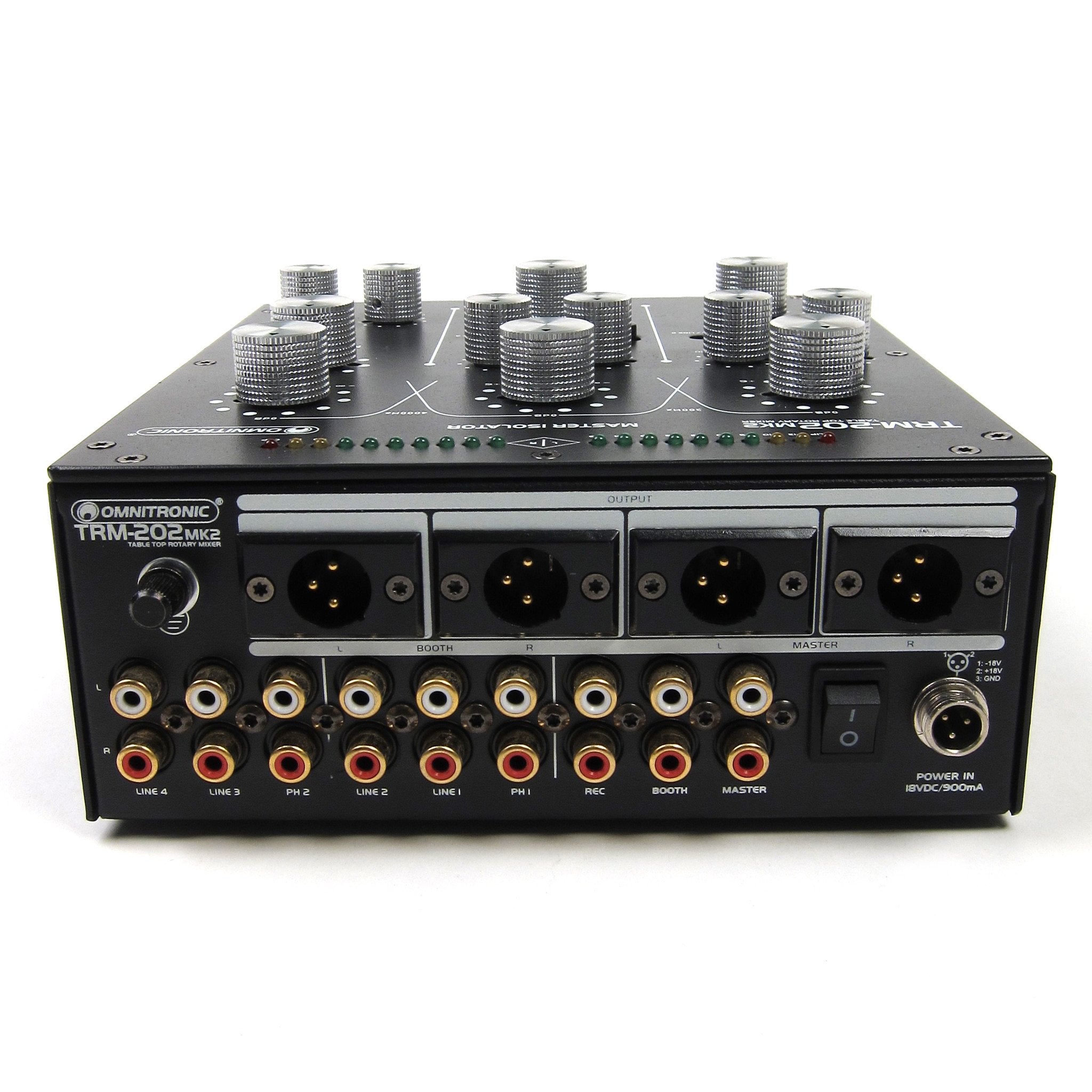 Omnitronic: TRM-202 MK2 Rotary Mixer