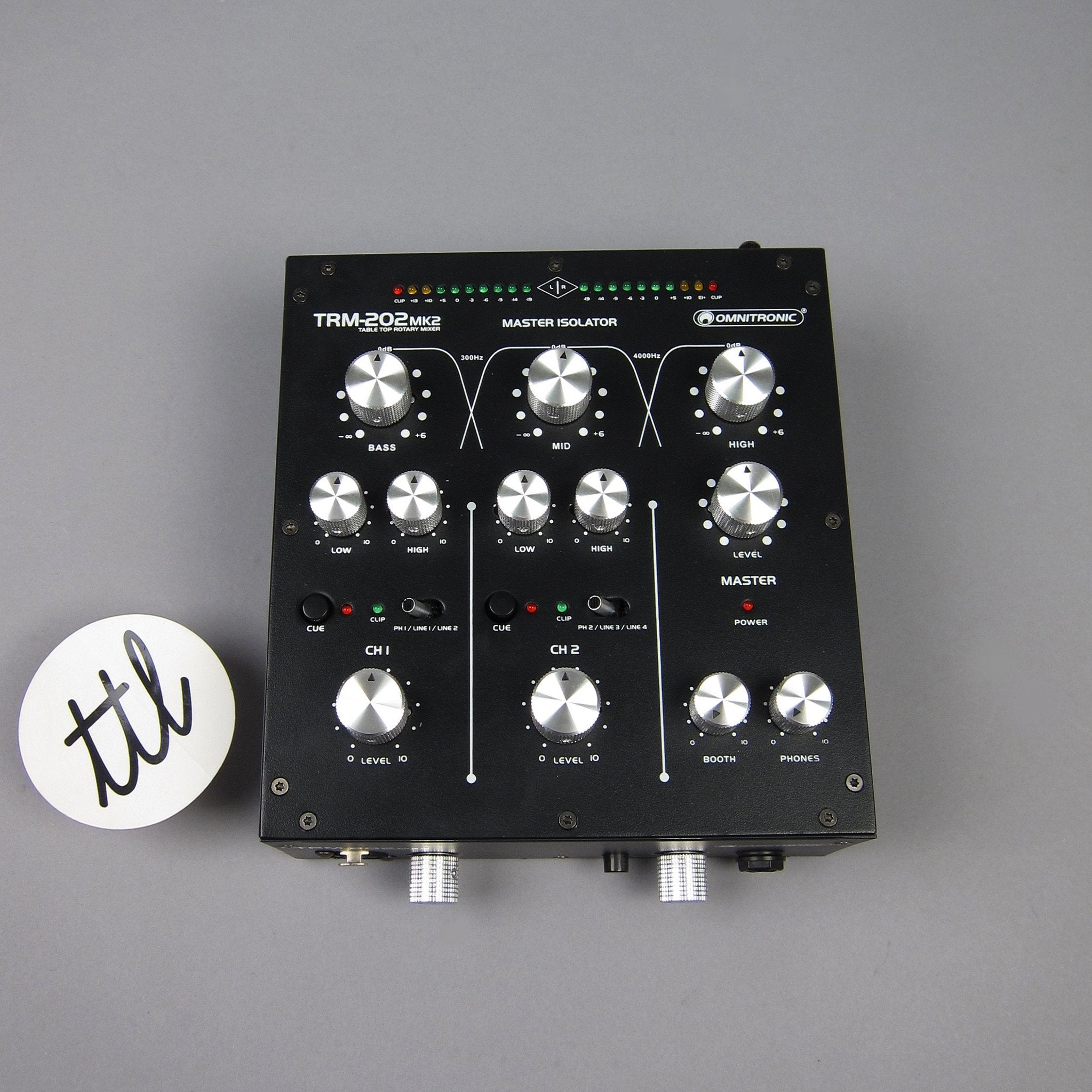 Omnitronic: TRM-202 MK2 Rotary Mixer