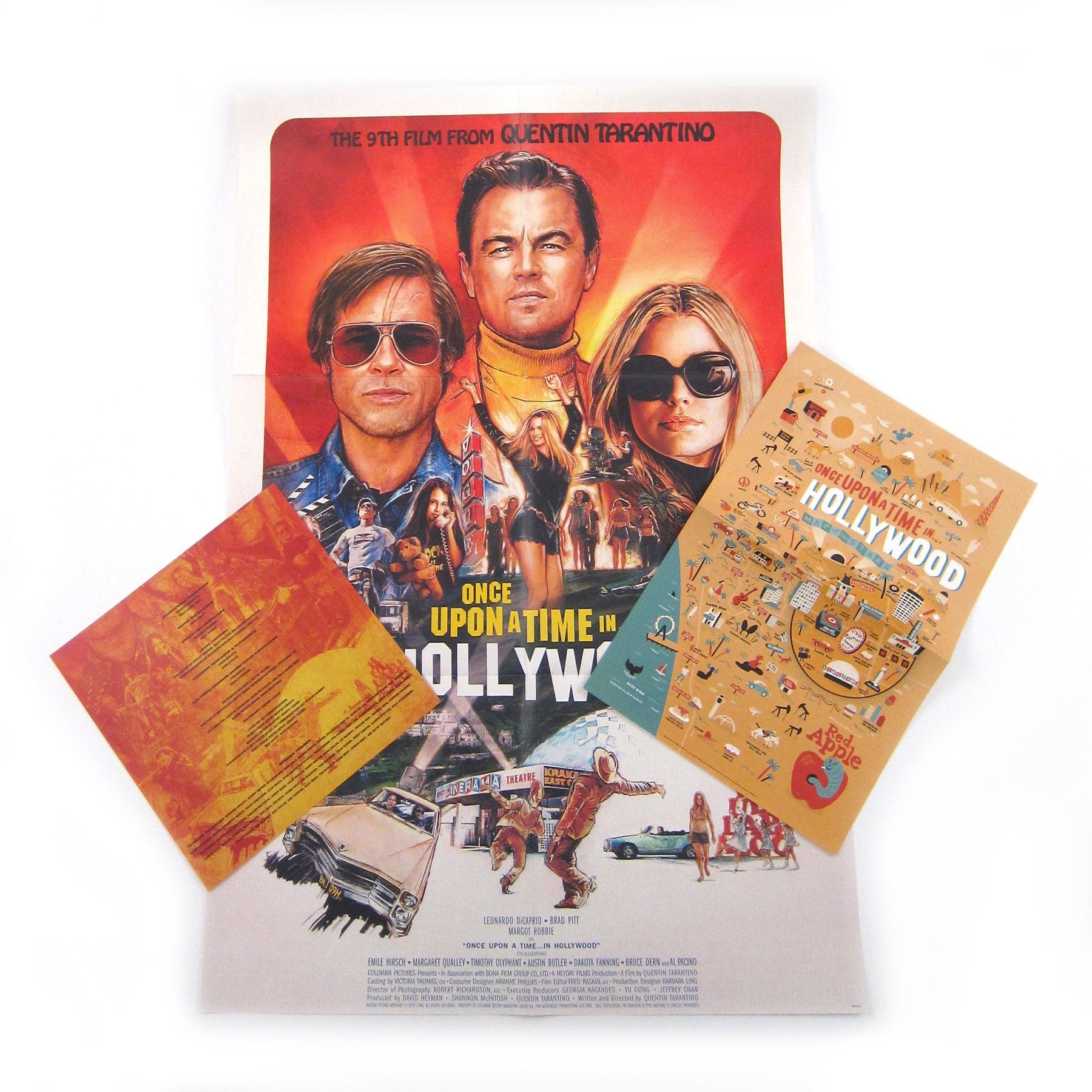 Once Upon a Time in Hollywood: Once Upon A Time In Hollywood Soundtrack (180g, Indie Exclusive Colored Vinyl) Vinyl 2LP