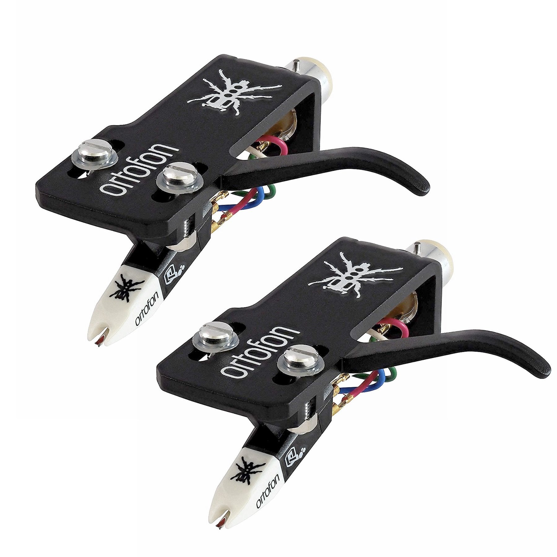 Ortofon: QBert OM Cartridge Mounted on Thud Rumble SH-4 Headshell (Pair)
