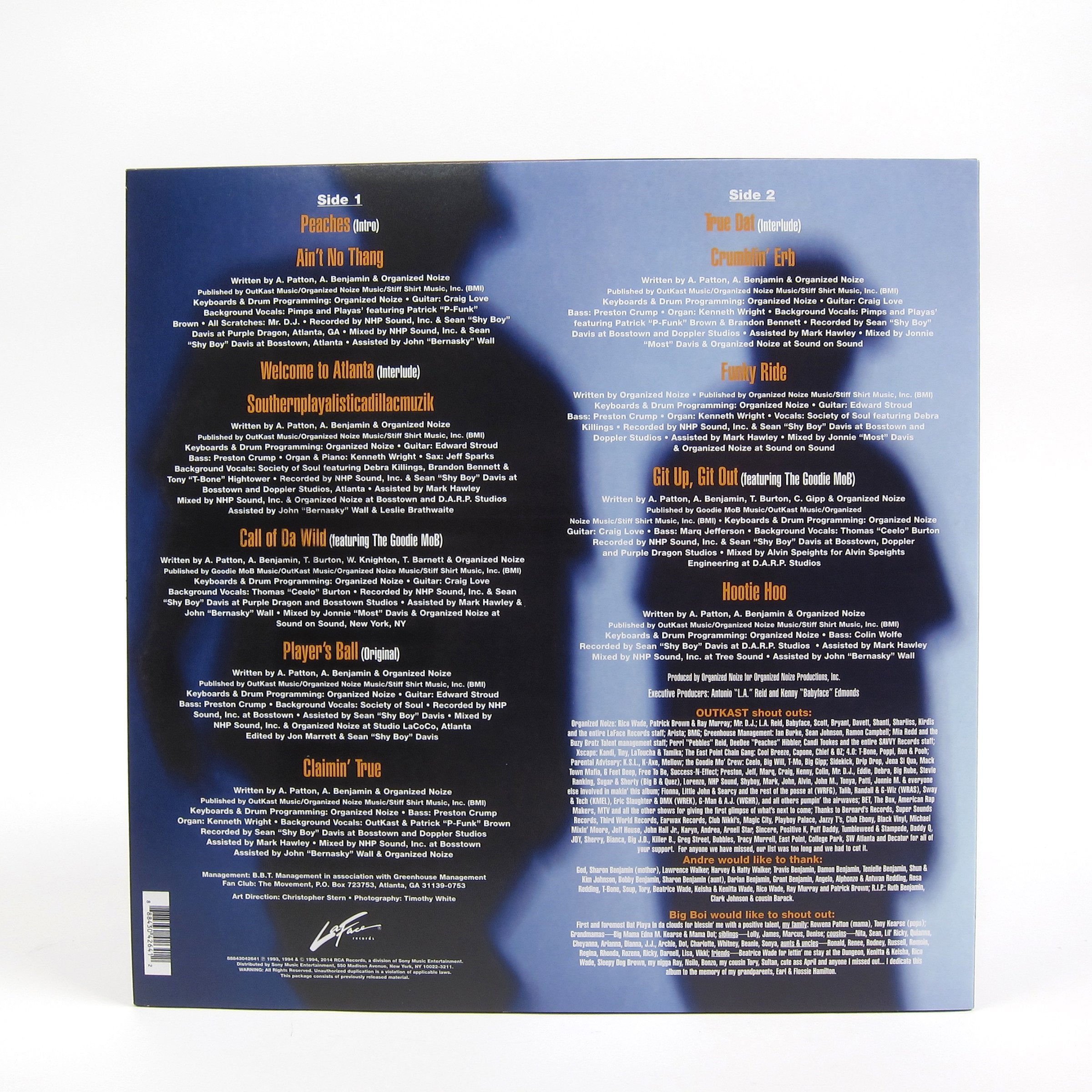 Outkast: SOUTHERNPLAYALISTICADILLACMUZIK Vinyl LP