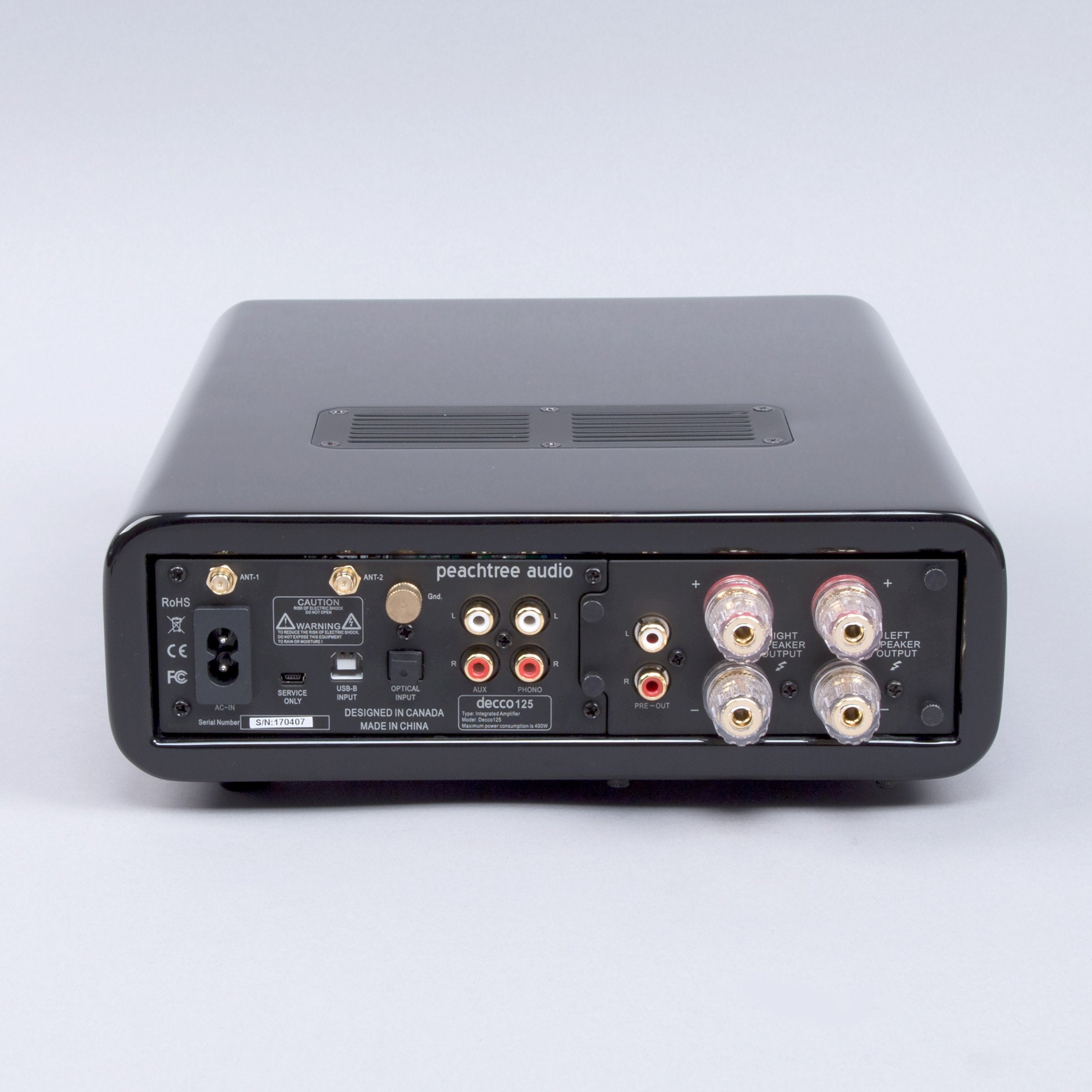 Peachtree Audio: decco125 Integrated Amplifier (Phono Preamp)