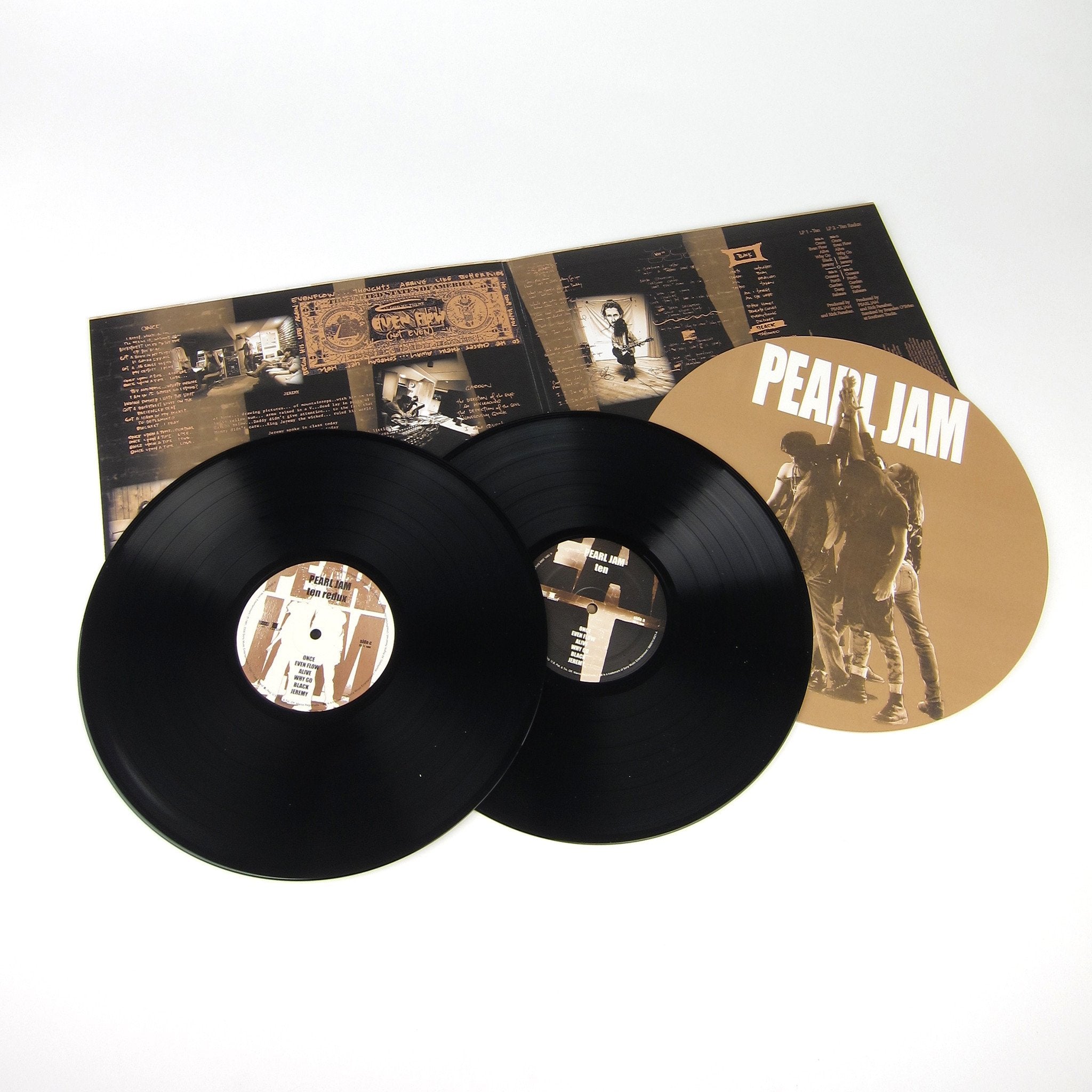 Pearl Jam: Ten + Ten Redux (180g) Vinyl 2LP