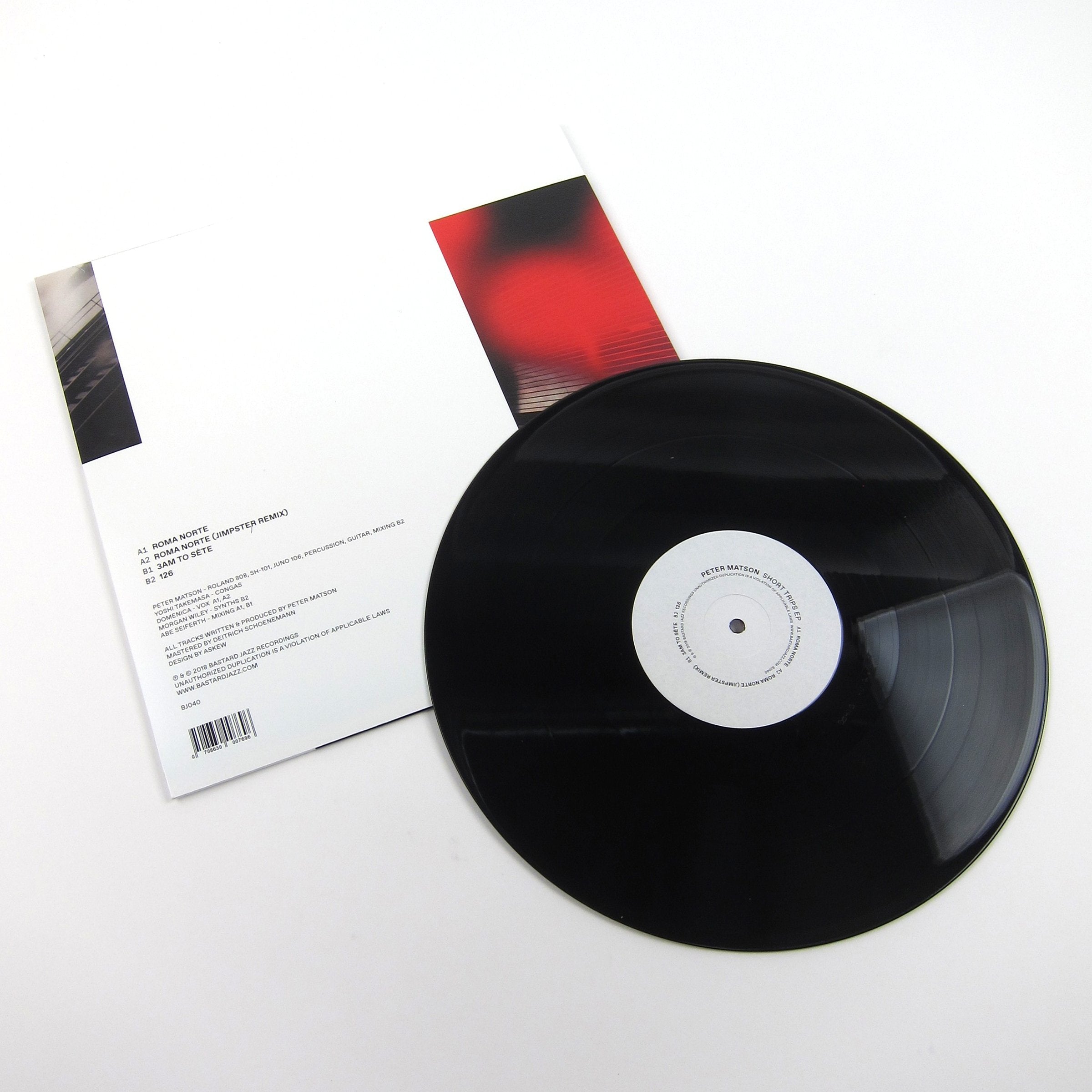Peter Matson: Short Trips EP Vinyl 12"