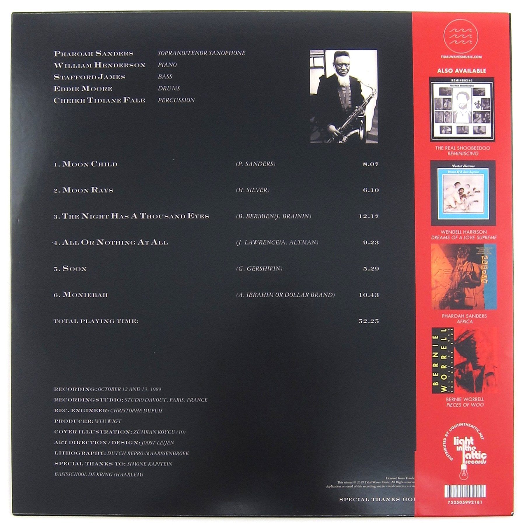 Pharoah Sanders: Moon Child (180g) Vinyl LP