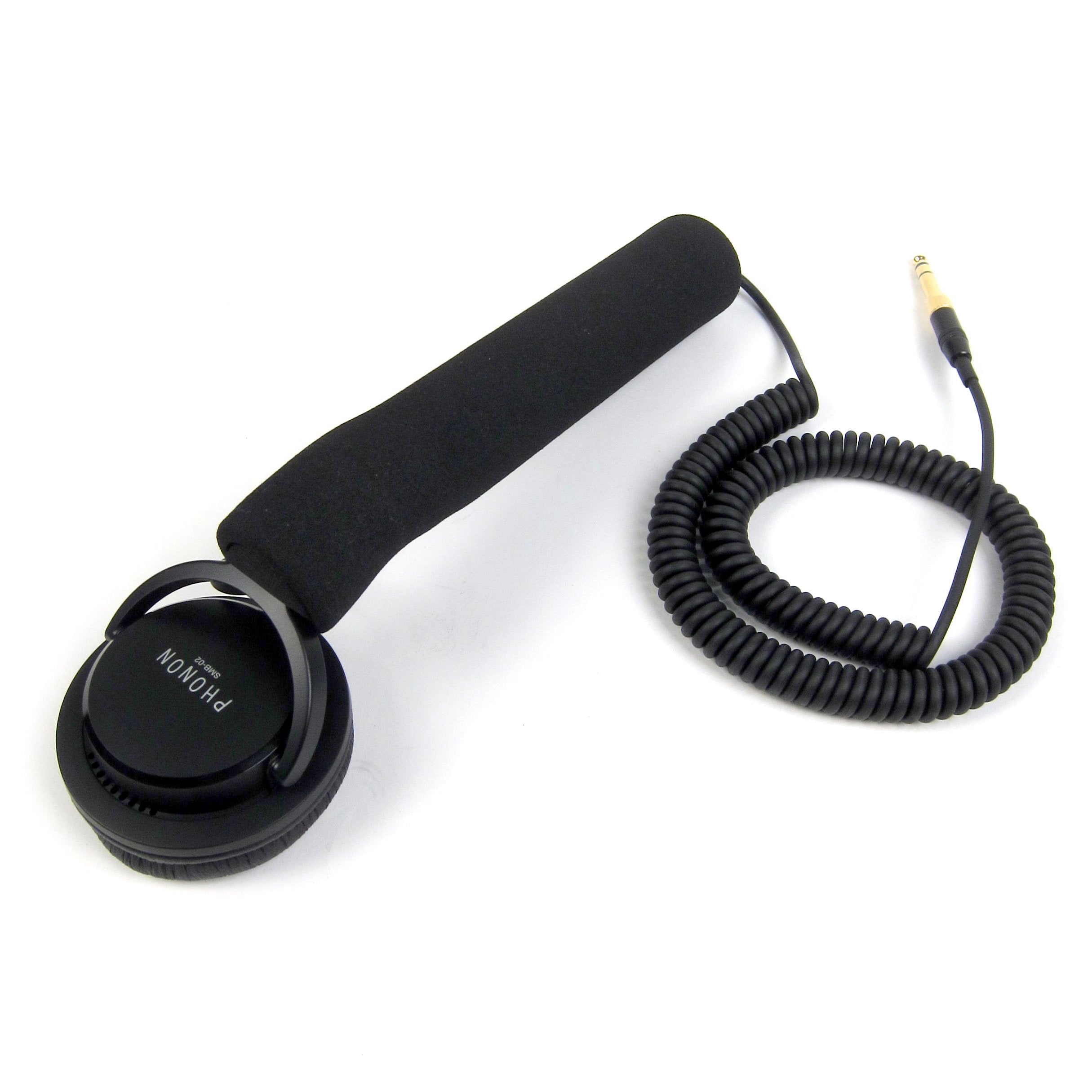 PHONON: 02 Stick Mono DJ Headphone - Black