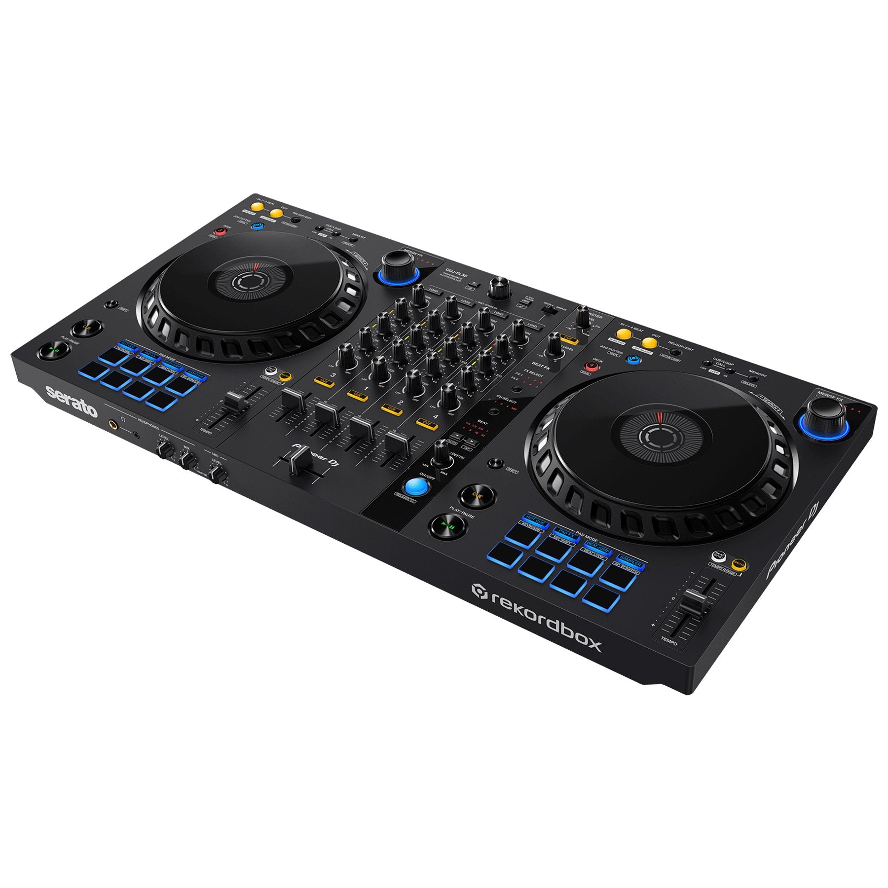 Pioneer: DDJ-FLX6 DJ Controller for Rekordbox + Serato DJ Pro