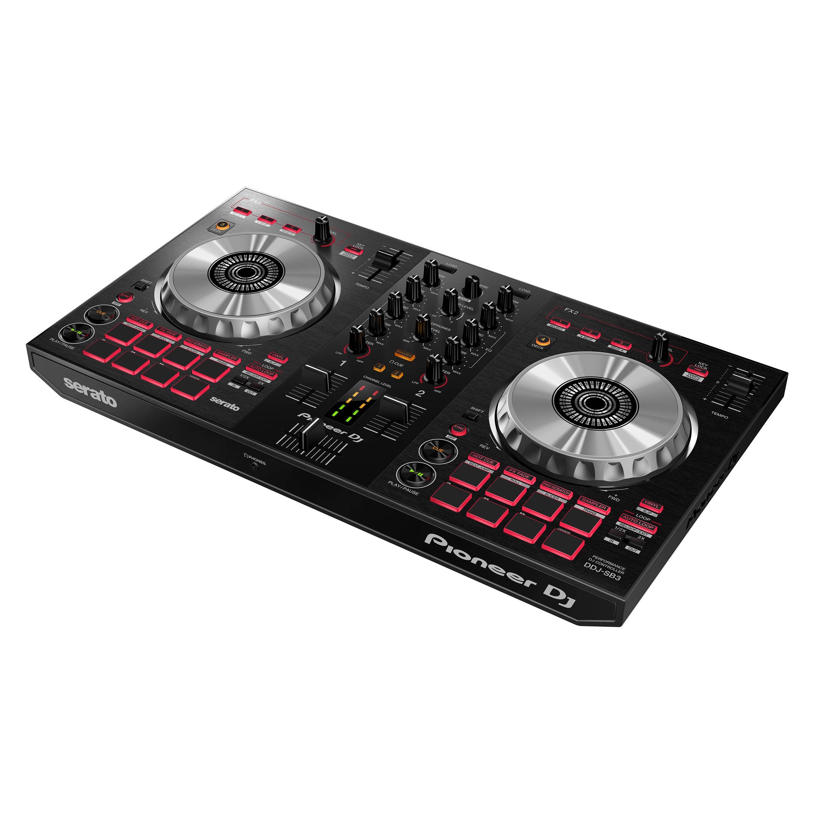 Pioneer: DDJ-SB3 Performance DJ Controller For Serato DJ Lite