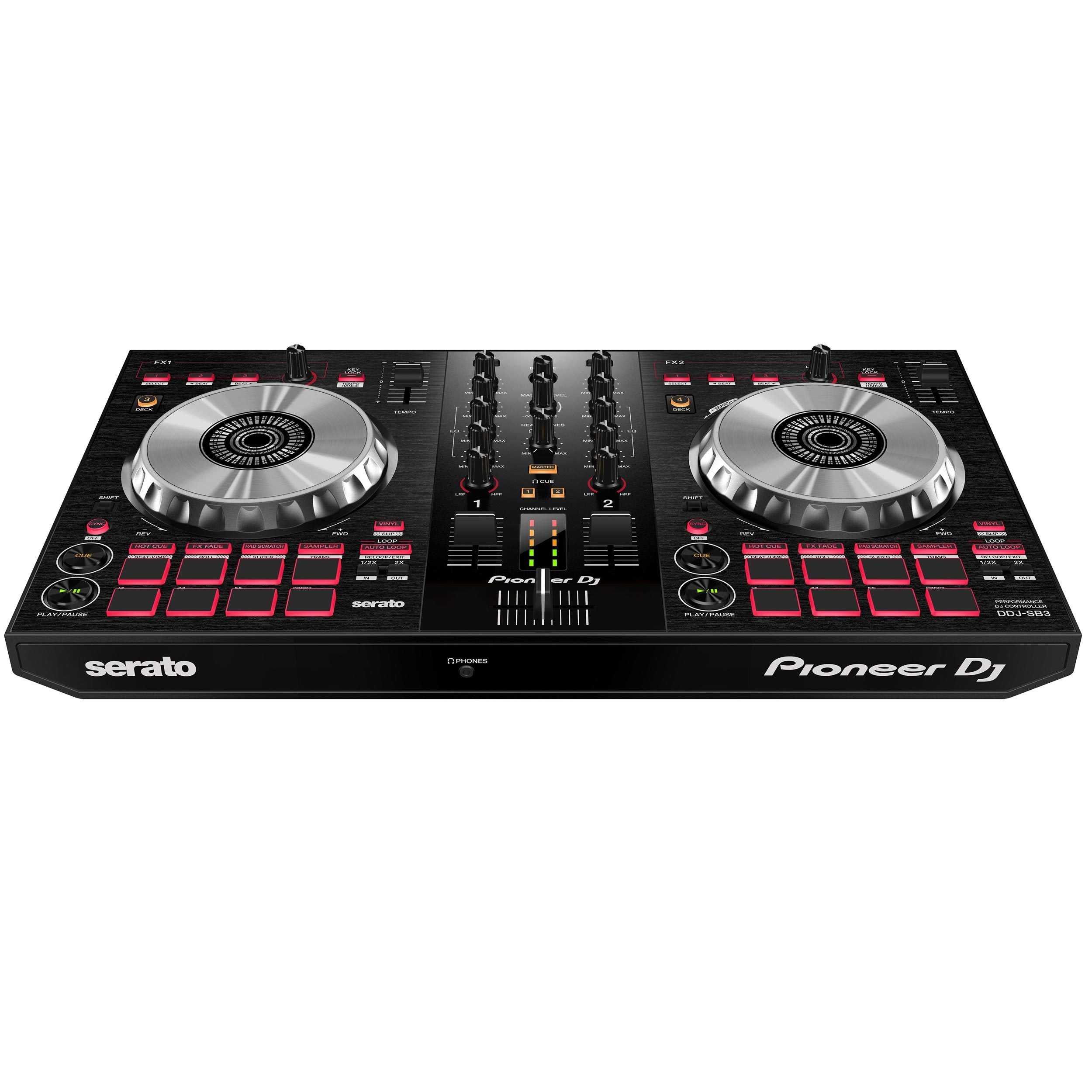 Pioneer: DDJ-SB3 Performance DJ Controller For Serato DJ Lite