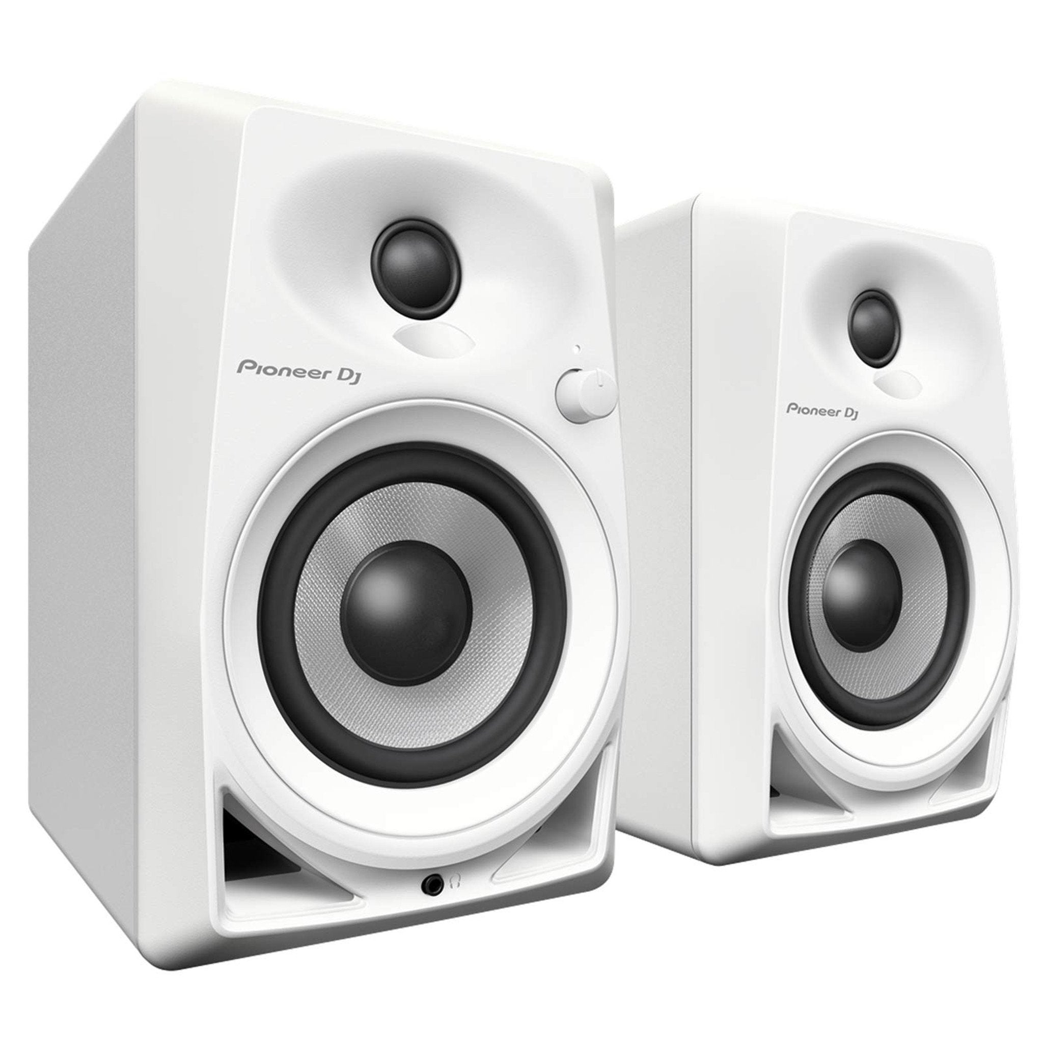 Pioneer: DM-40-W 4" Desktop Monitor Speakers - White (Pair)