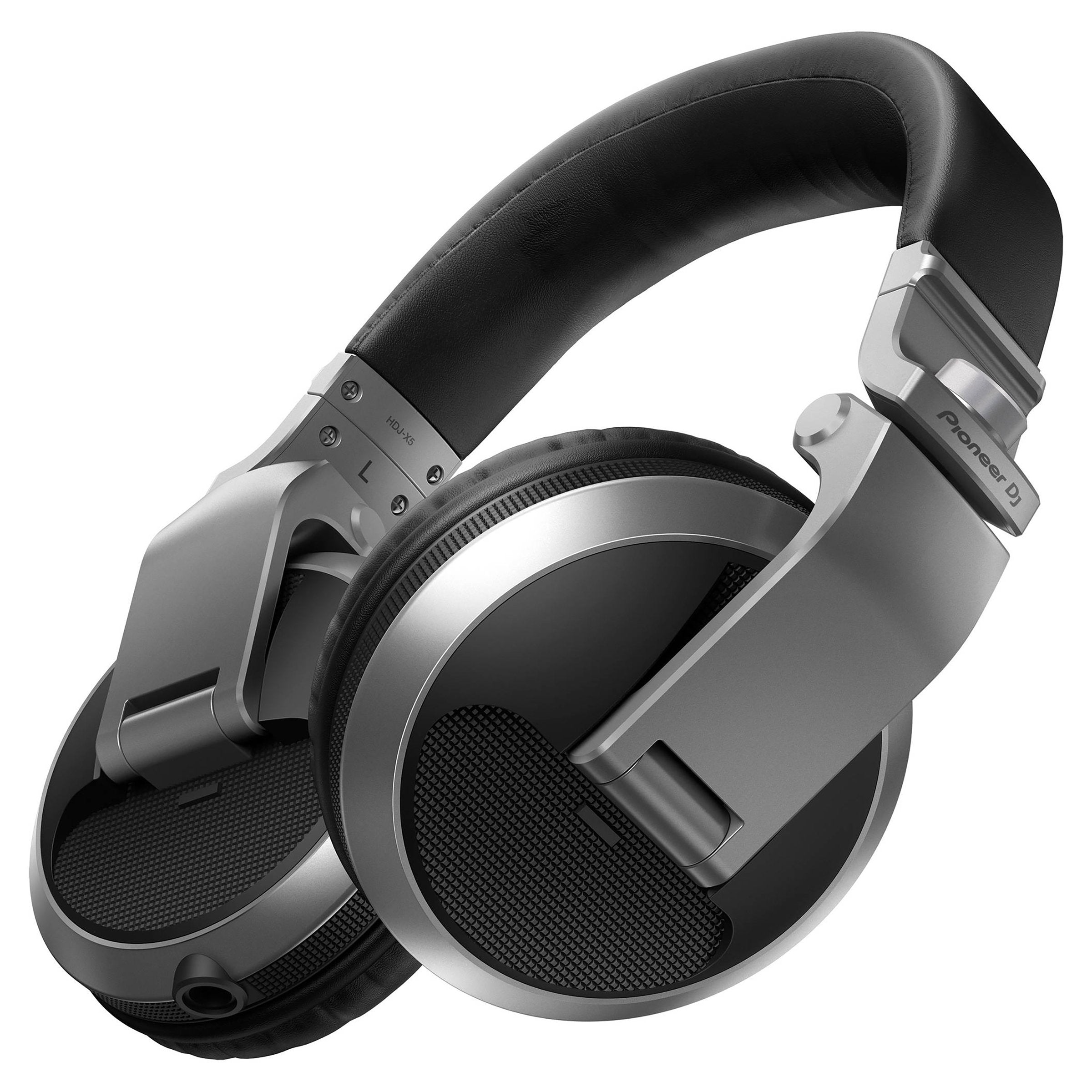Pioneer: HDJ-X5-S DJ Headphones - Silver