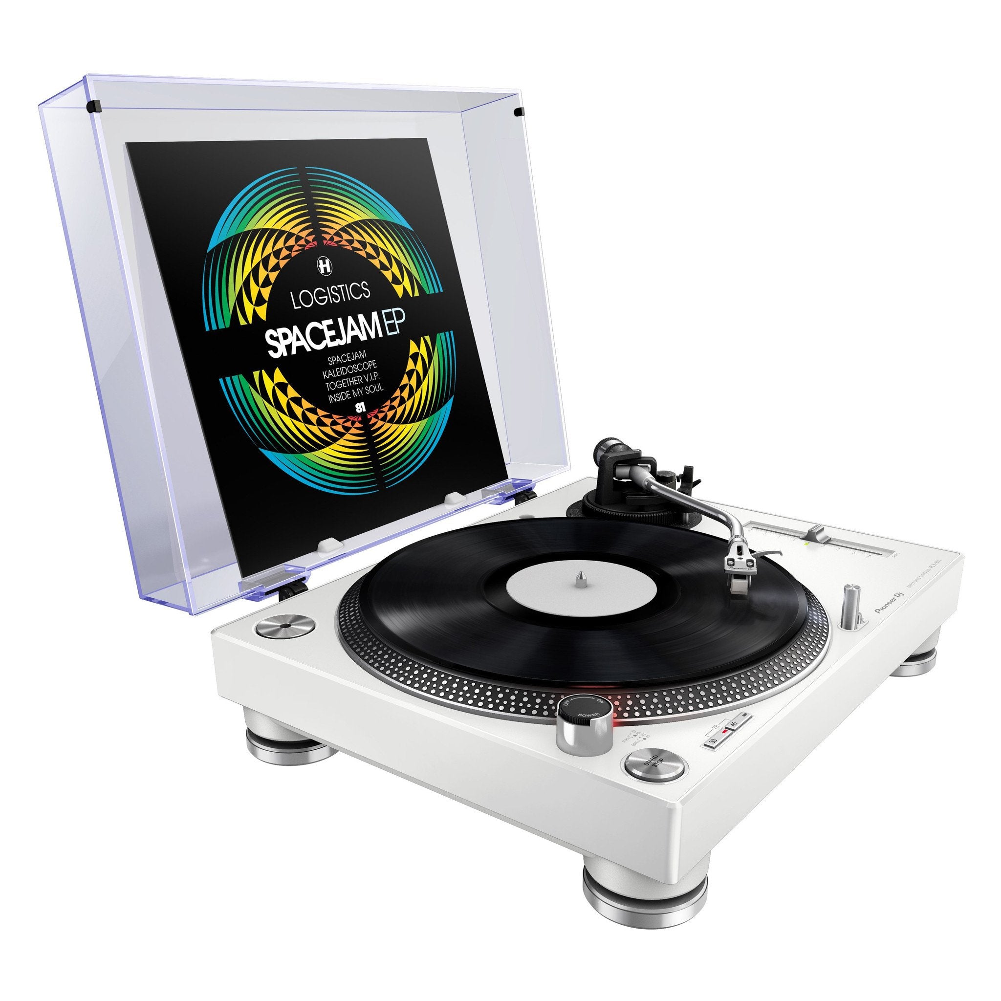 Pioneer: PLX-500-W Direct Drive USB Turntable - White