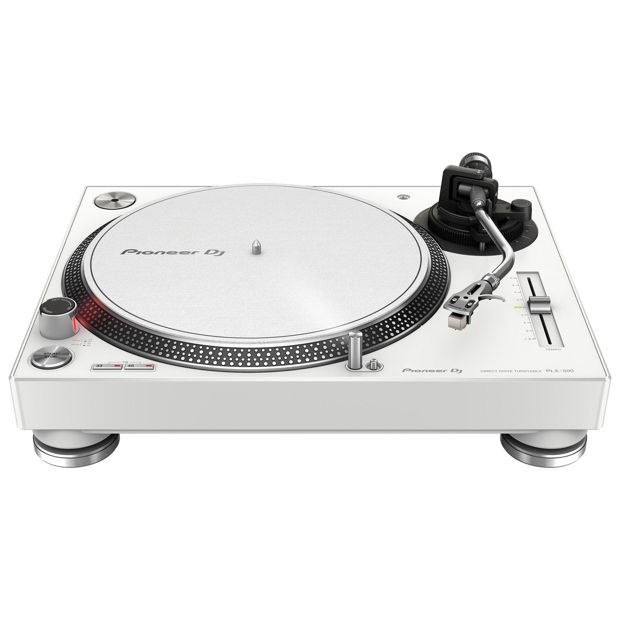 Pioneer: PLX-500-W Direct Drive USB Turntable - White