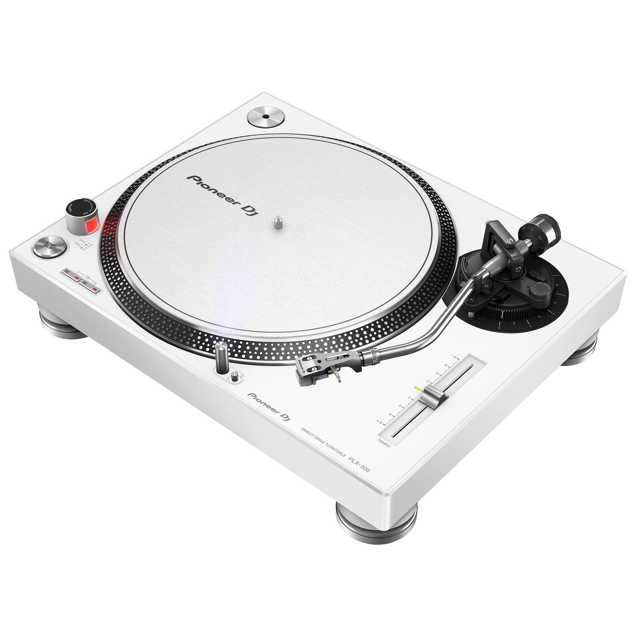 Pioneer: PLX-500-W Direct Drive USB Turntable - White