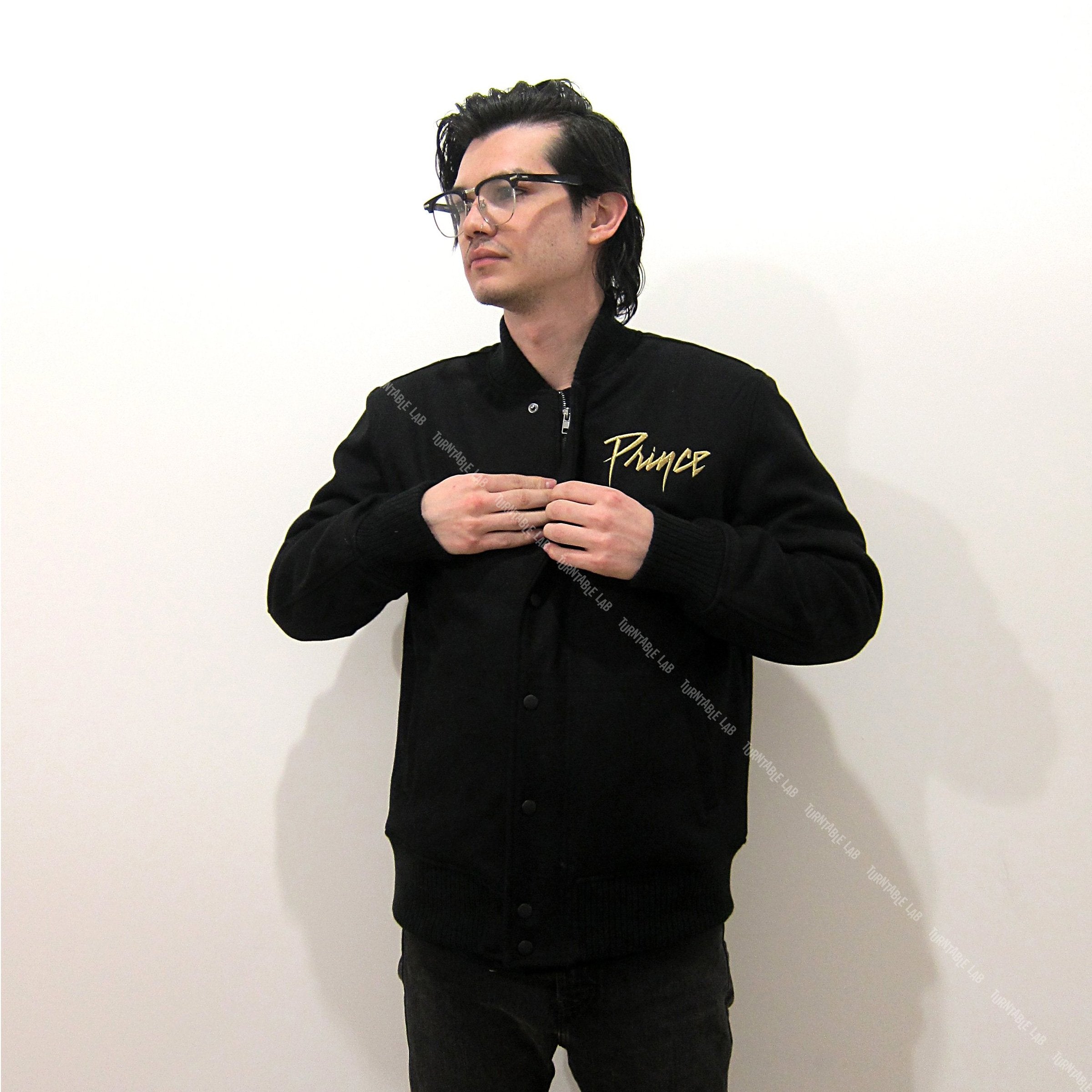 Prince: Symbol Varsity Jacket - Black