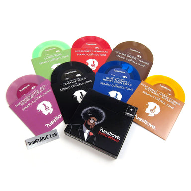 Questlove: Sufro Breaks (Serato Control Vinyl, Colored Vinyl) Vinyl 7x7" Boxset