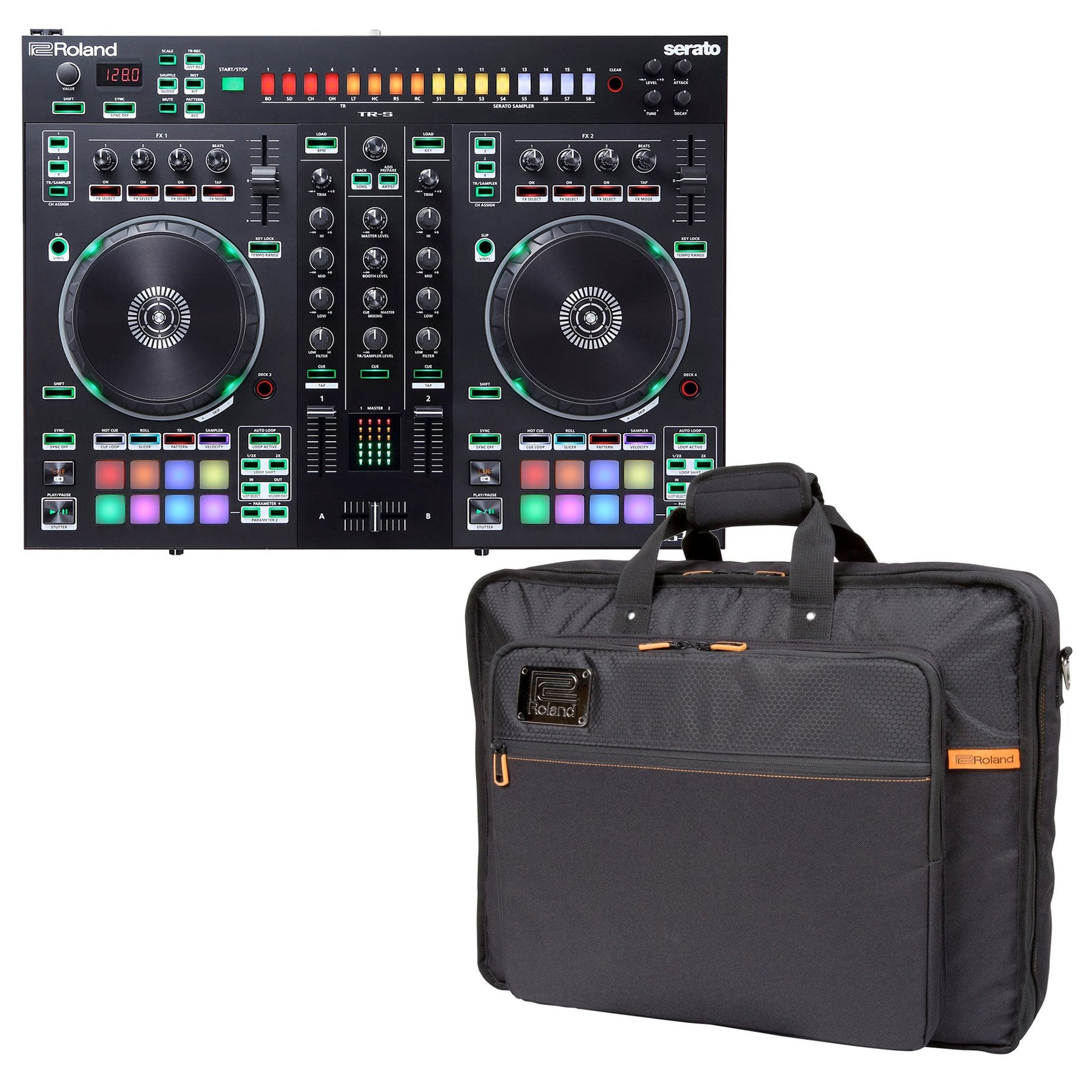 Roland: DJ-505 DJ Controller + CB-BDJ505 Bag