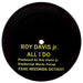 Roy Davis Jr. / Omar-S: All I Do / Da-Teys (Stevie Wonder) 12"