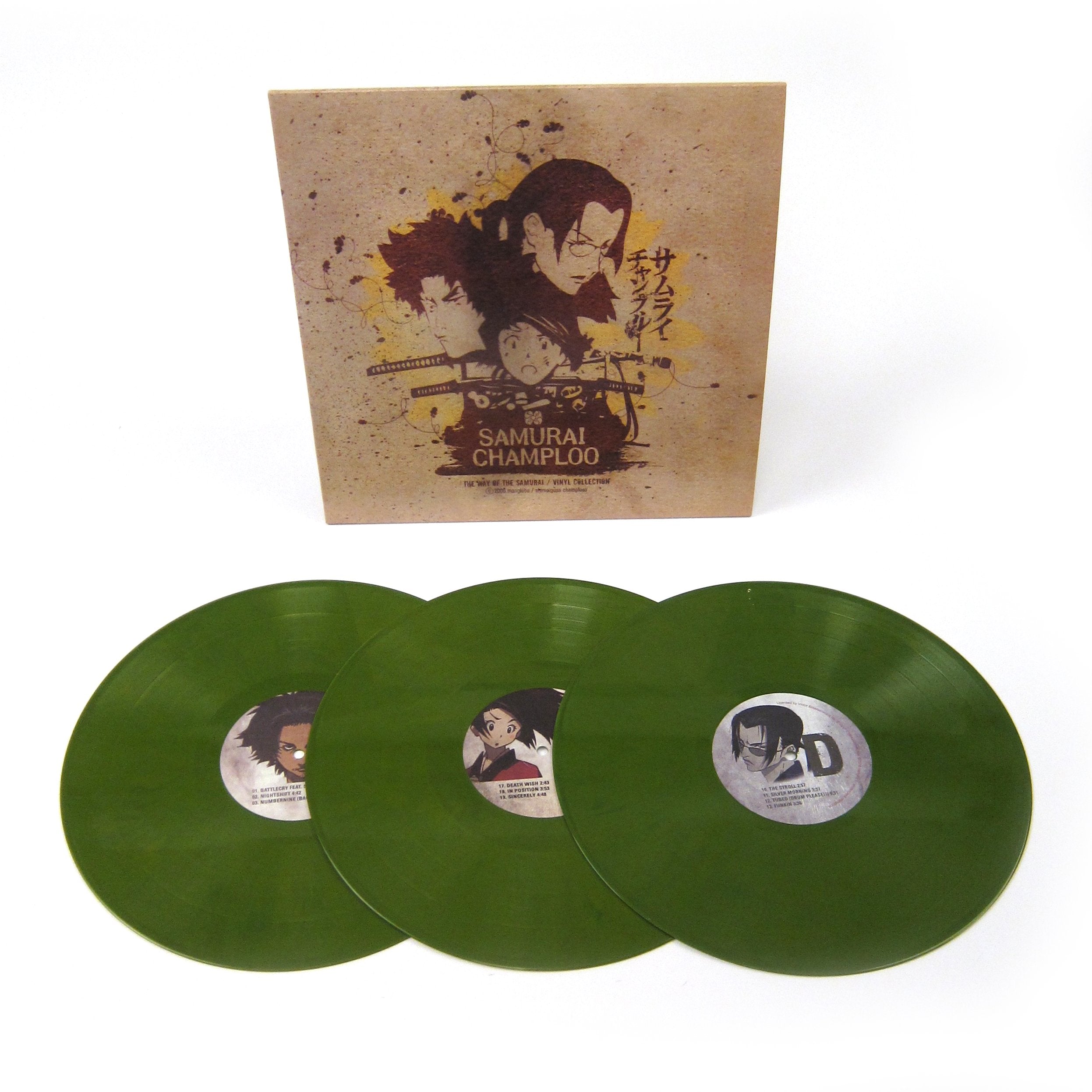 Samurai Champloo: The Way Of The Samurai Vinyl Collection (Colored Vinyl) Vinyl 3LP
