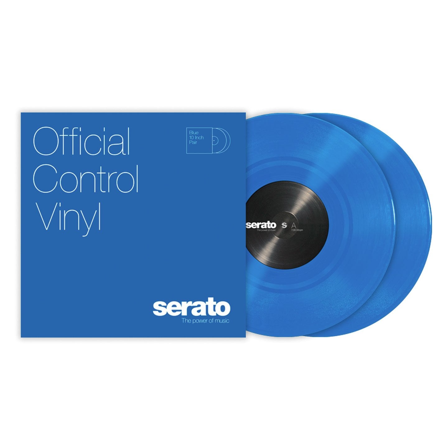 Serato: Control Vinyl 2x10" - Blue