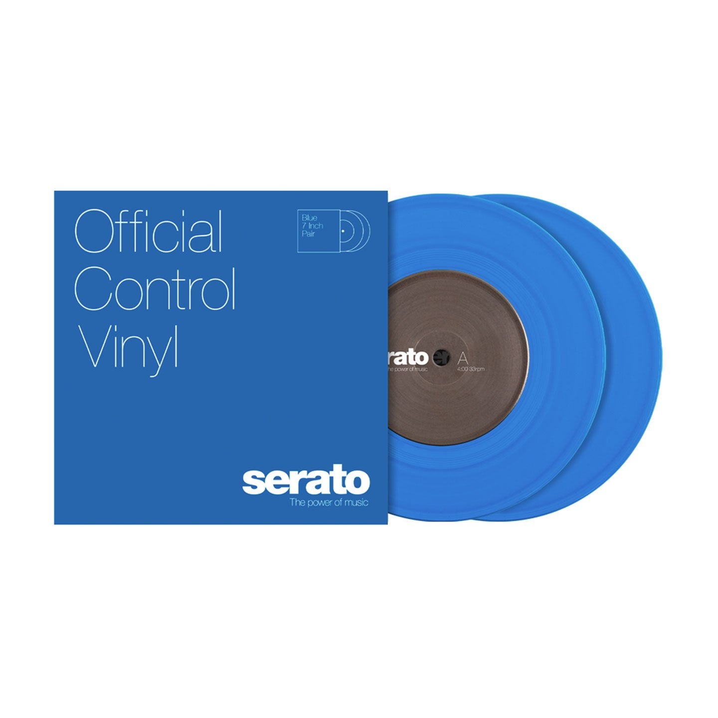 Serato: Performance Series Control Vinyl 2x7" - Blue