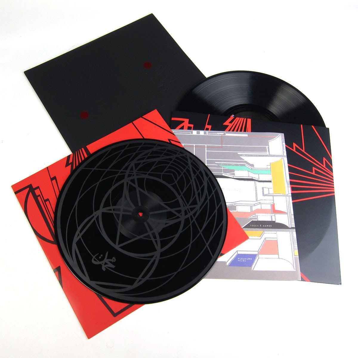 Shabazz Palaces: Lese Majesty (Etched Vinyl, Free MP3) Vinyl 2LP