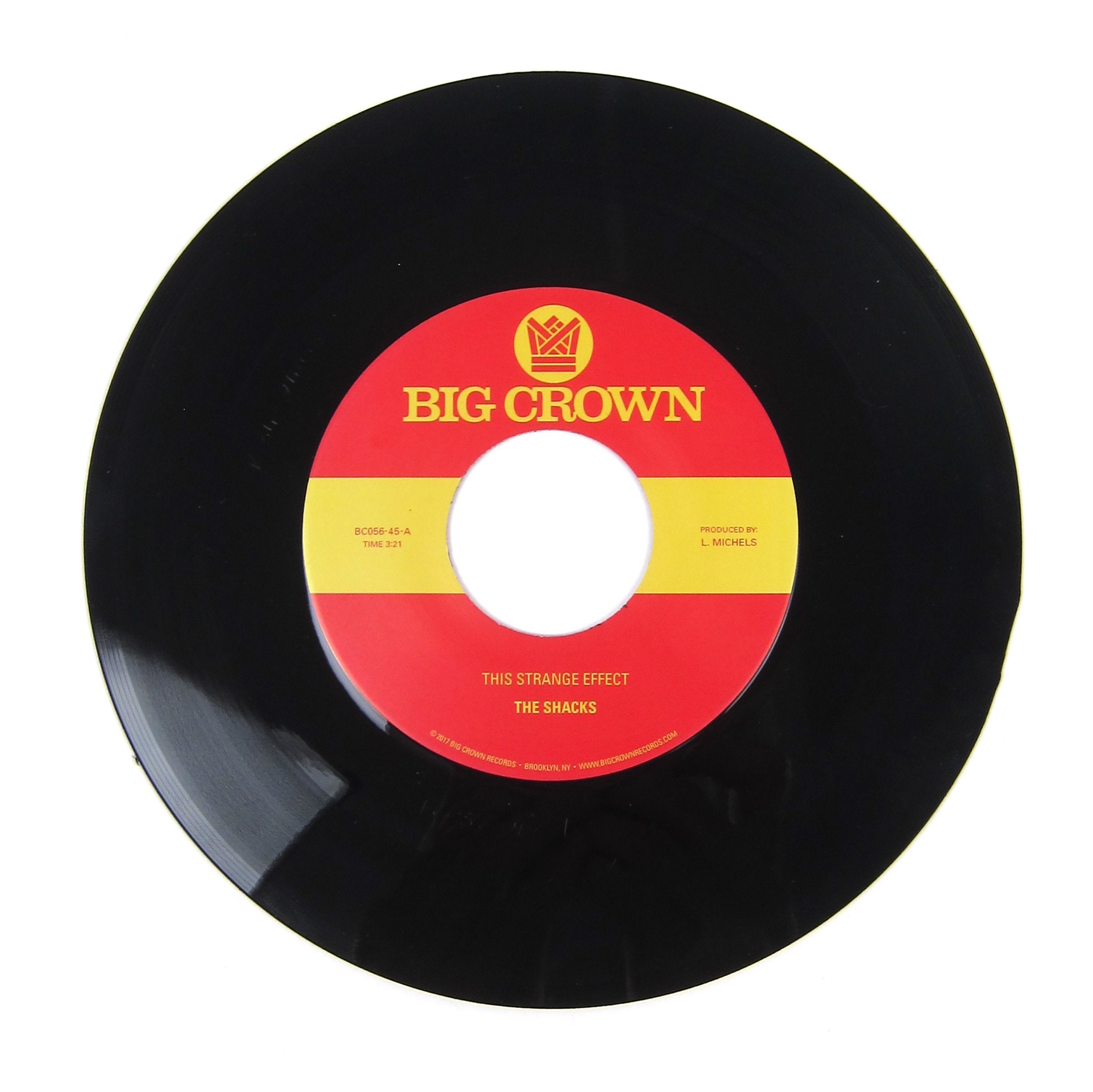The Shacks: This Strange Effect / Hands In Your Pockets Vinyl 7"