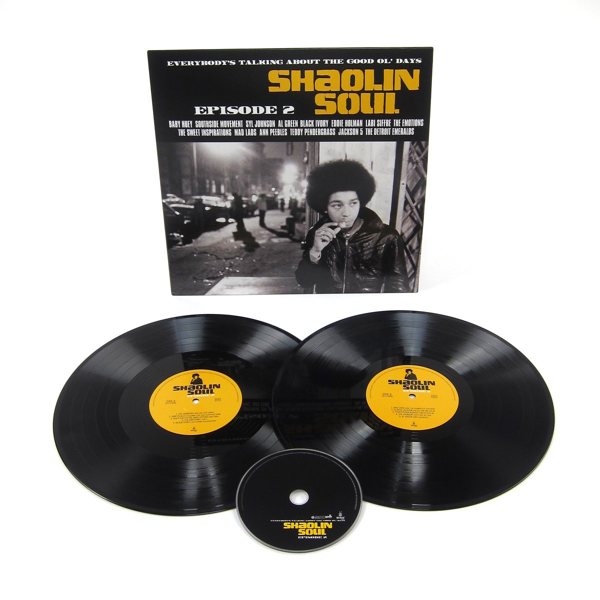 Because Music: Shaolin Soul Vinyl LP Album Pack (Vol.1,2,3)