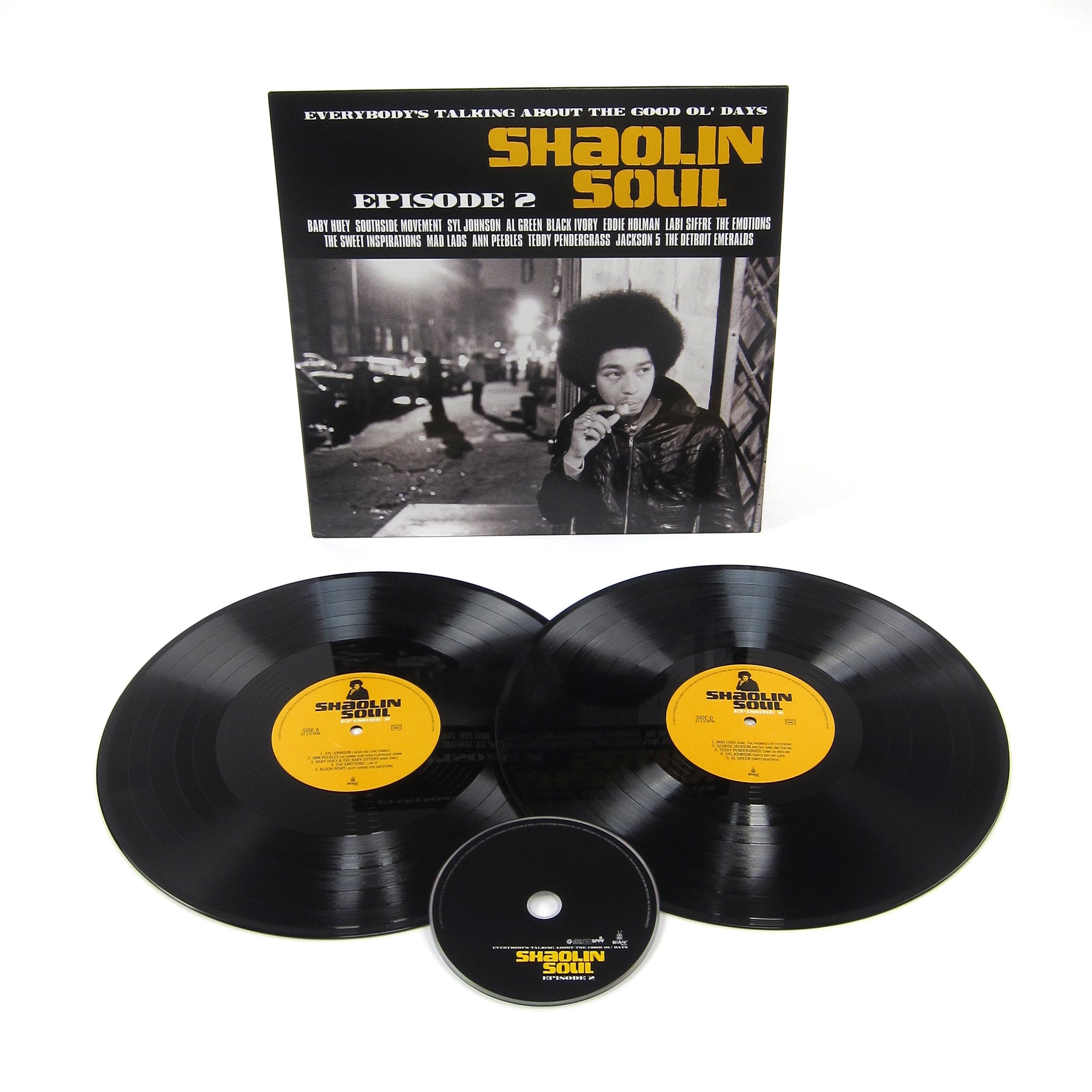 Because Music: Shaolin Soul Episode 2 (Wu-Tang Clan, RZA) Vinyl 2LP+CD